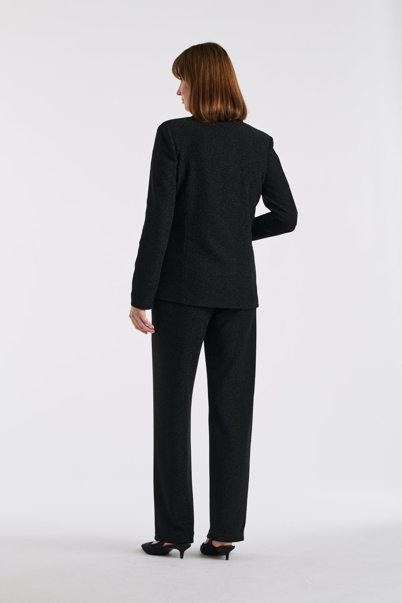 Blazer en jersey irisé