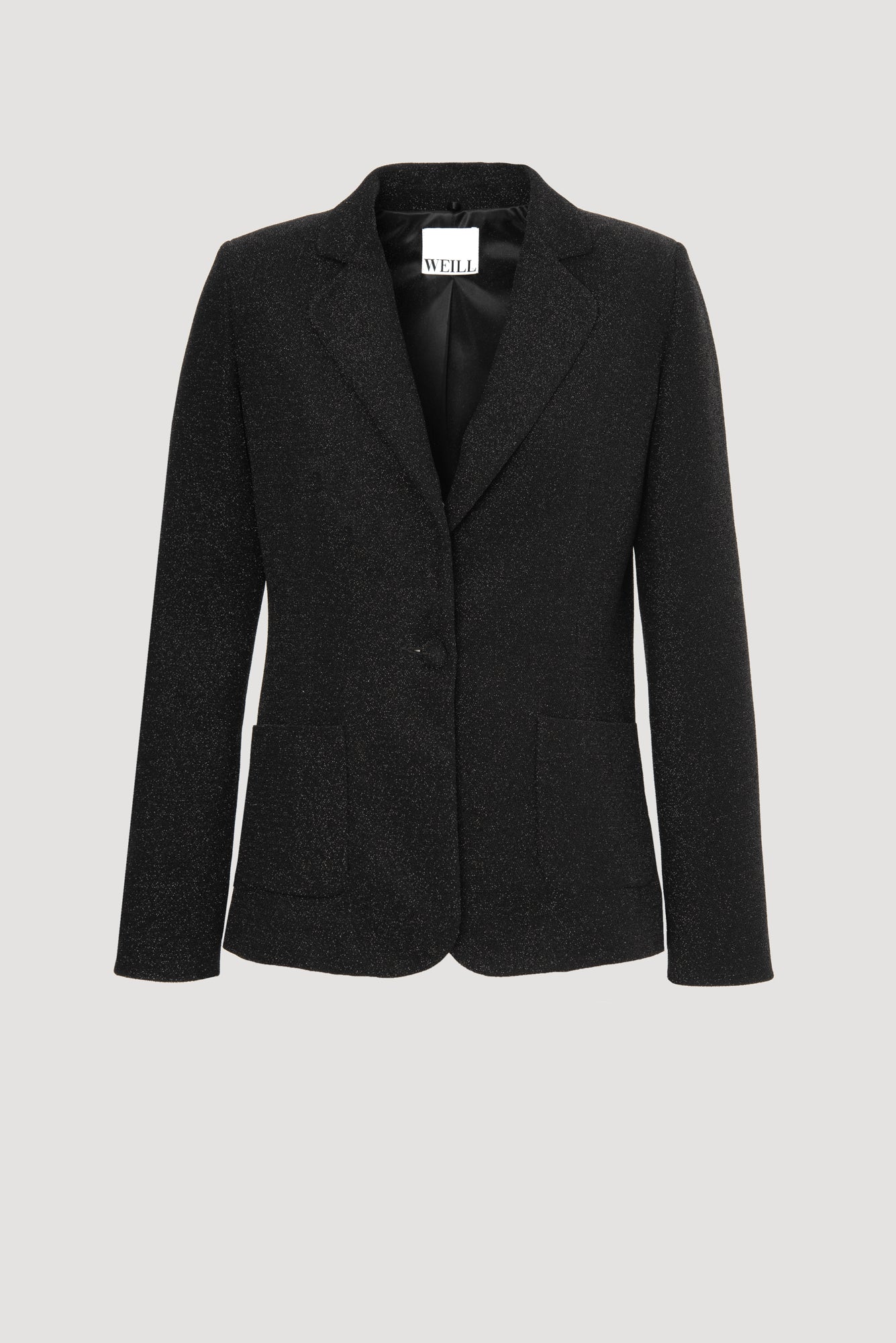 Blazer en jersey irisé