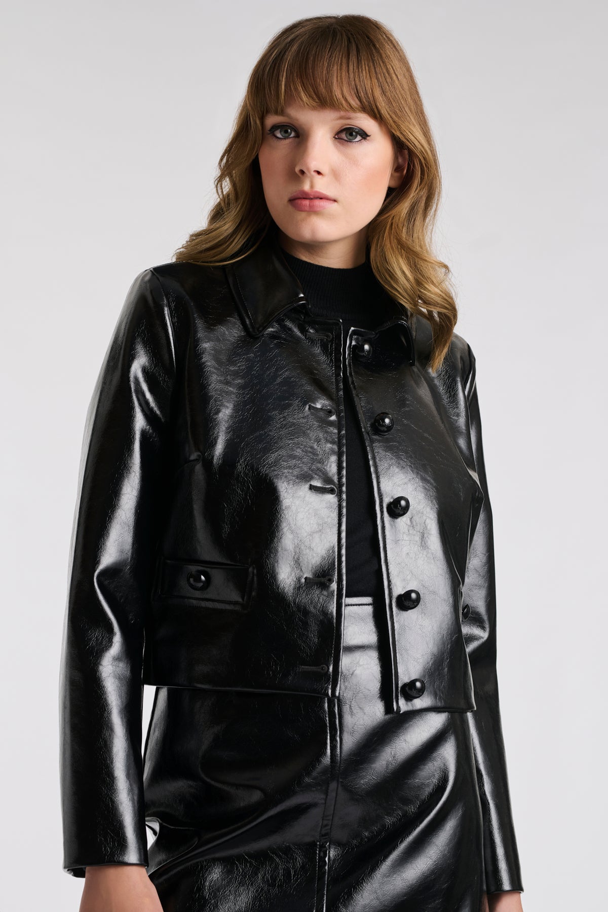 Veste en vinyle