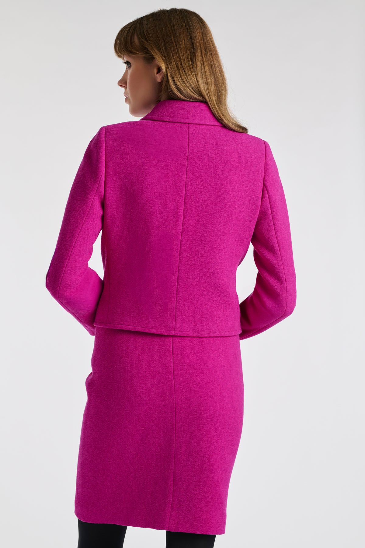Veste en crêpe de laine