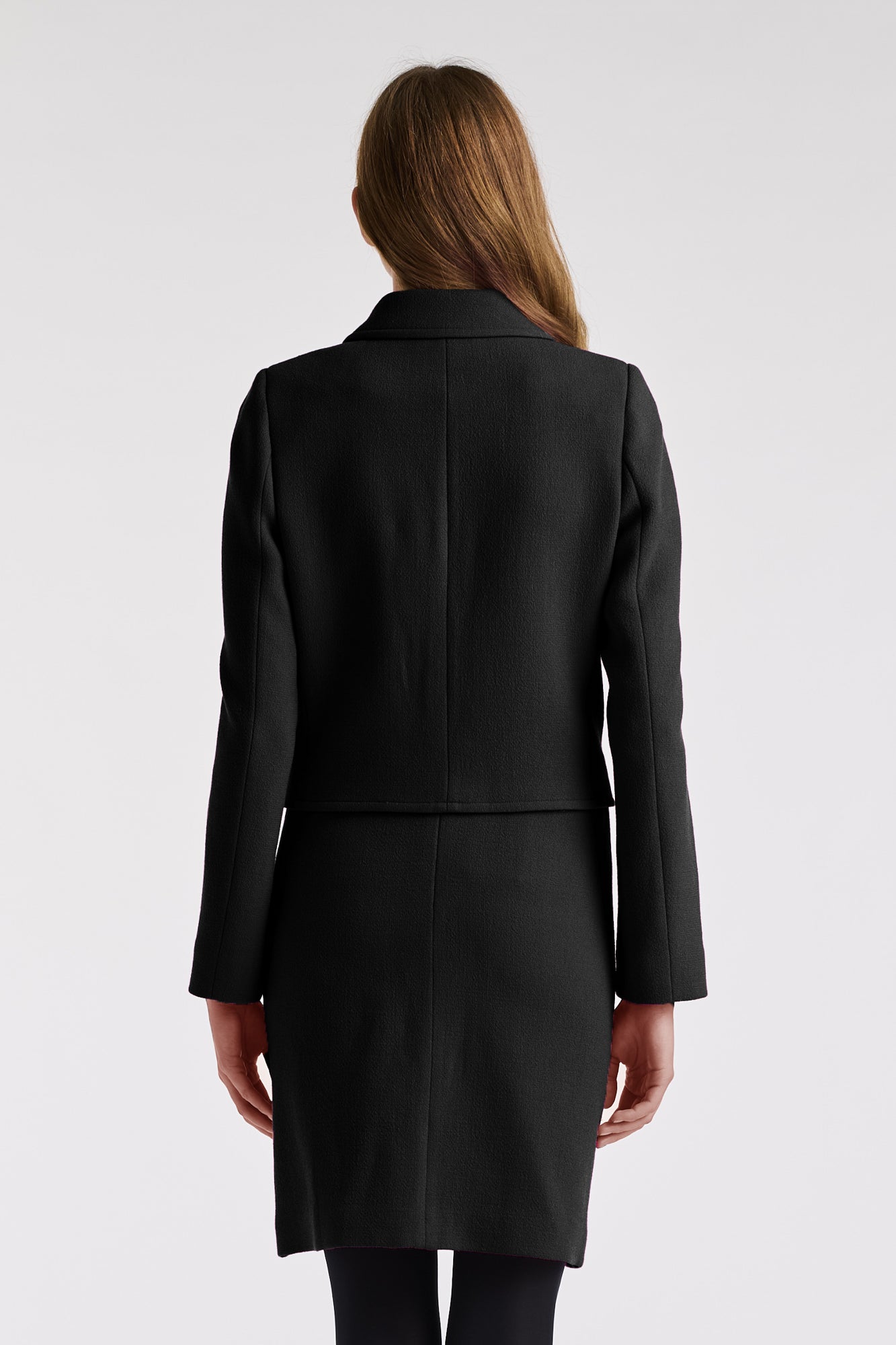 Veste en crêpe de laine