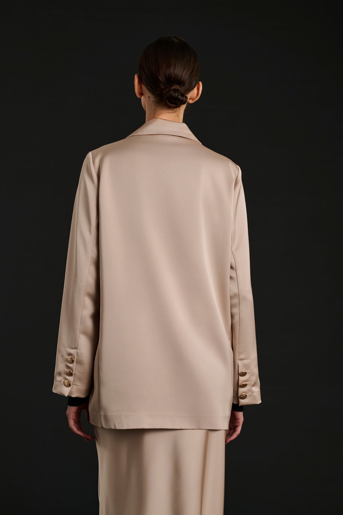 Blazer en satin