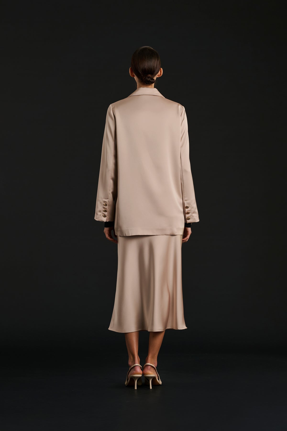 Blazer en satin
