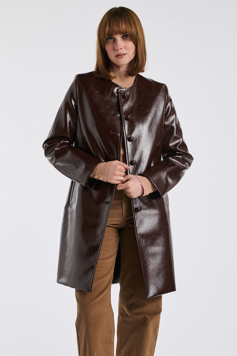Manteau en vinyle