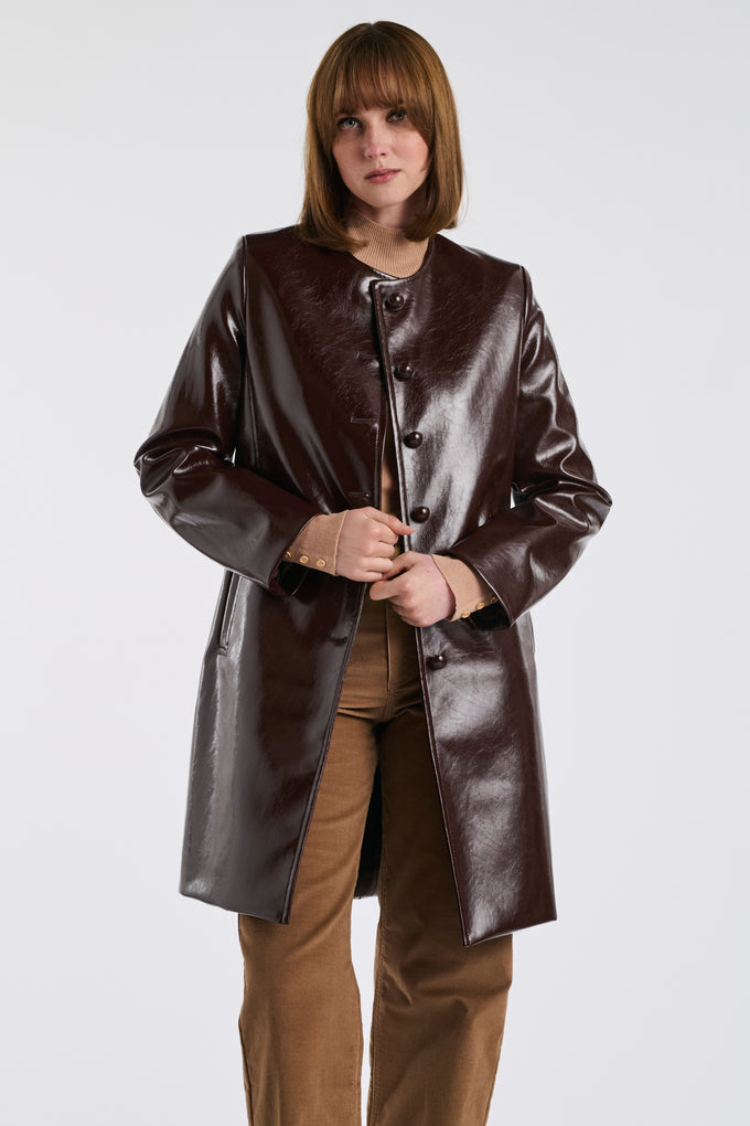 Manteau en vinyle