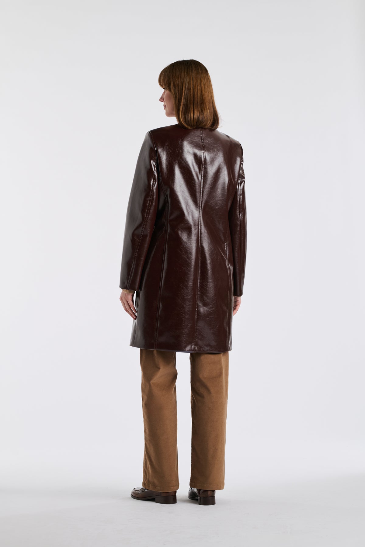 Manteau en vinyle
