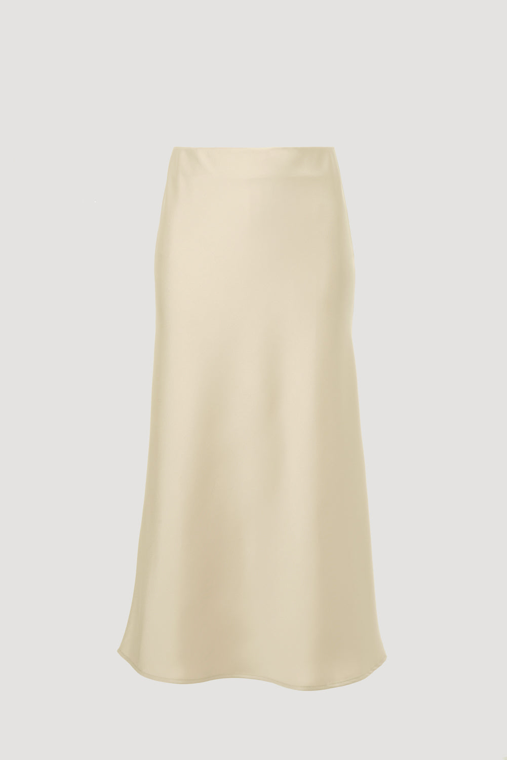 Jupe longue en satin