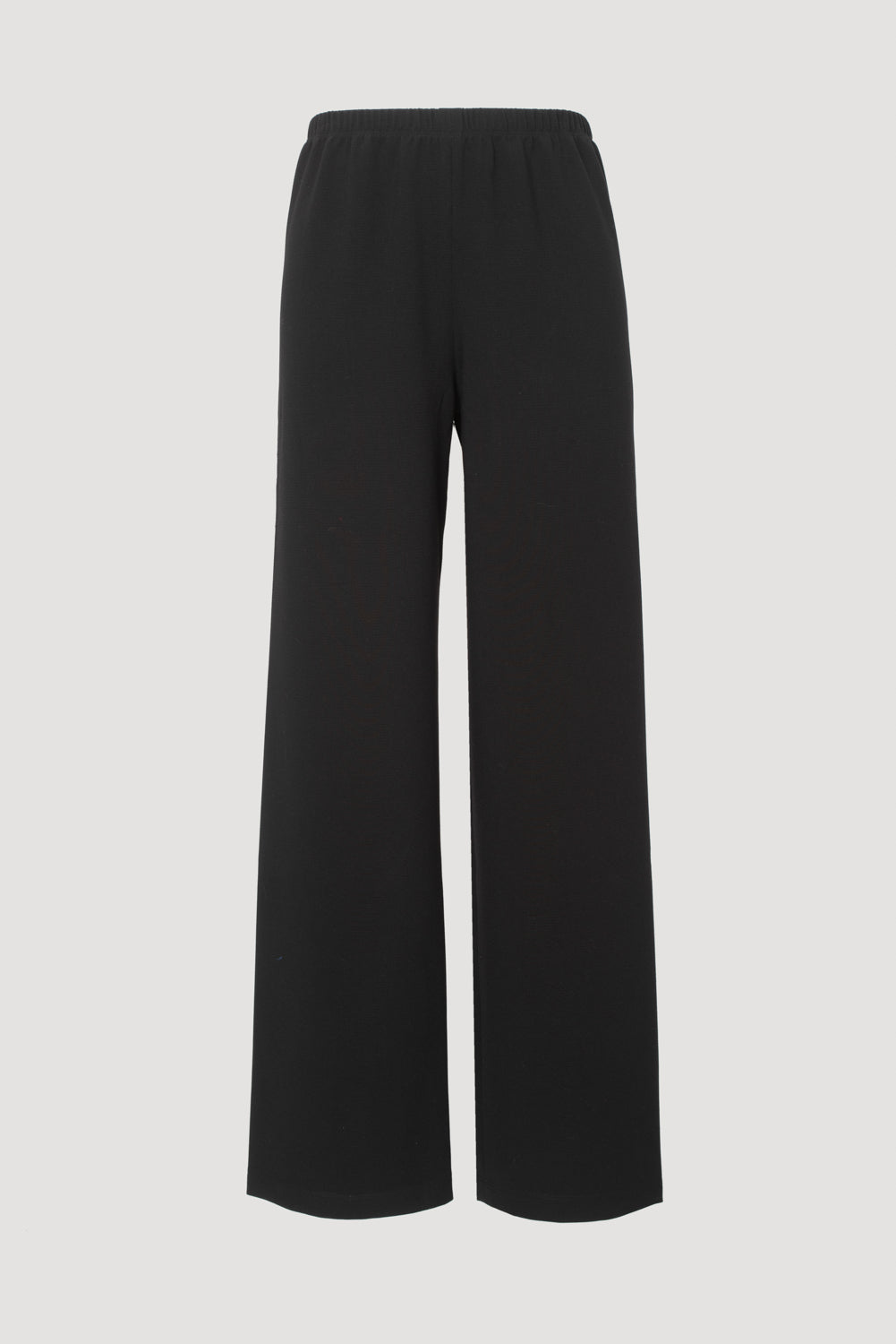 Pantalon large élastiqué en microfibre