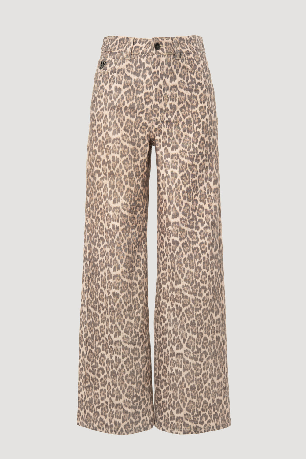 Jean imprimé leopard