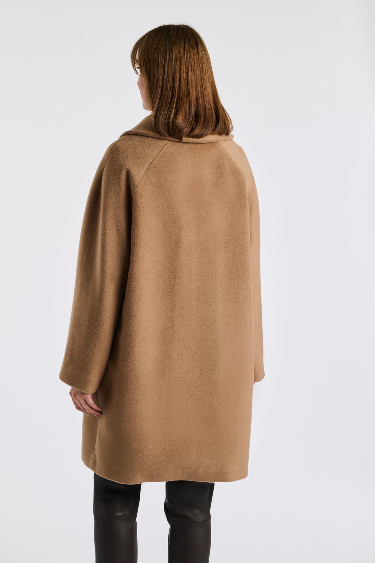 Manteau en laine virge et doudoune ultra light