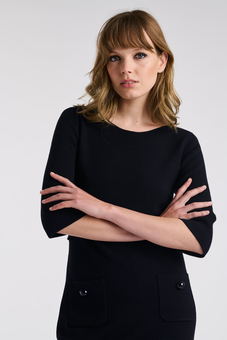 Robe en maille milano