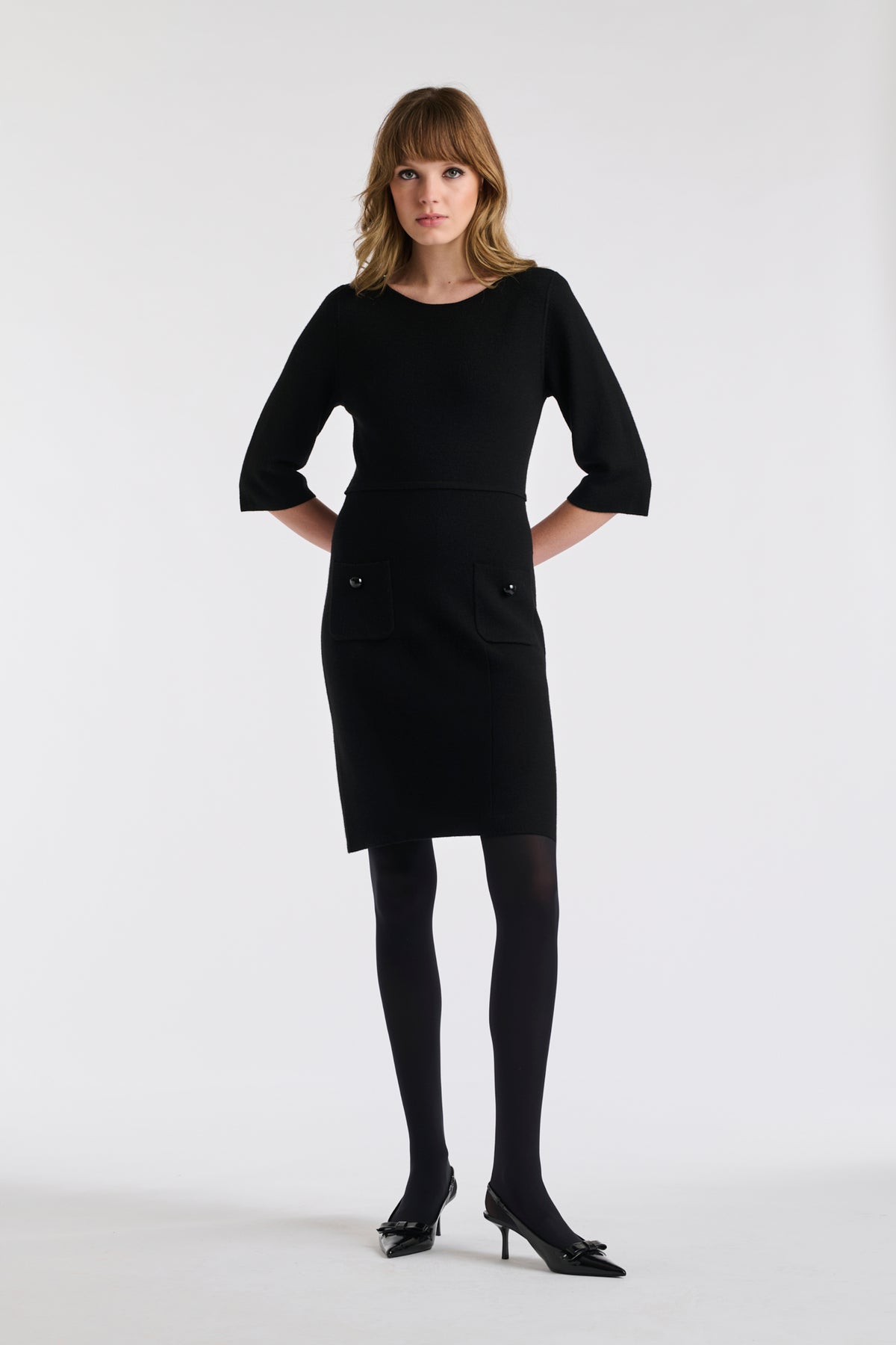 Robe en maille milano
