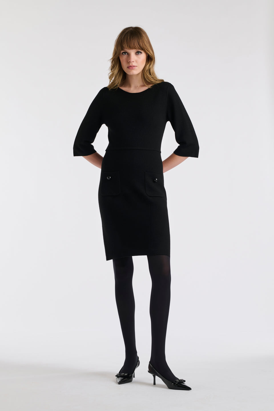 Robe en maille milano