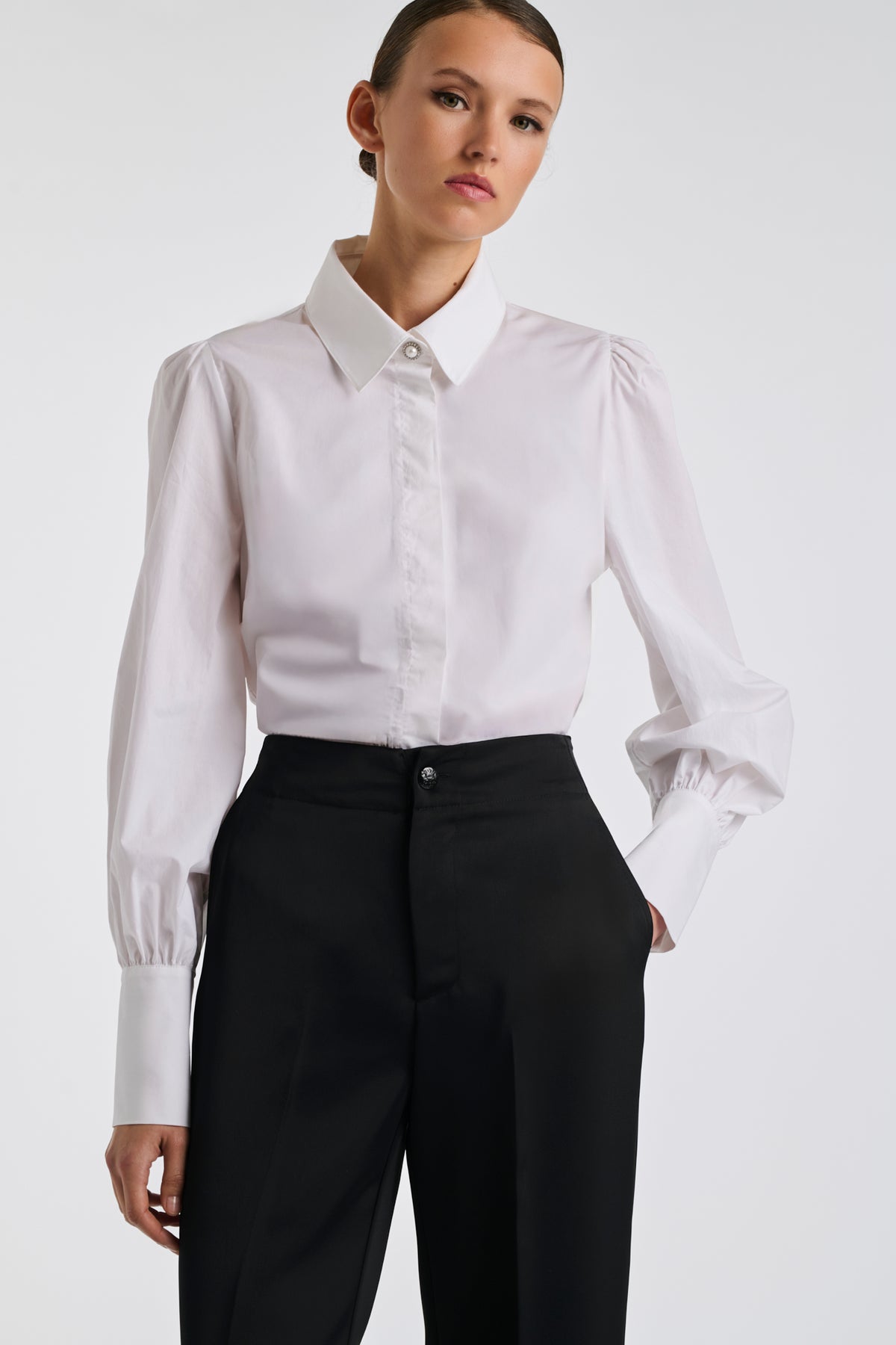 Chemise en popeline