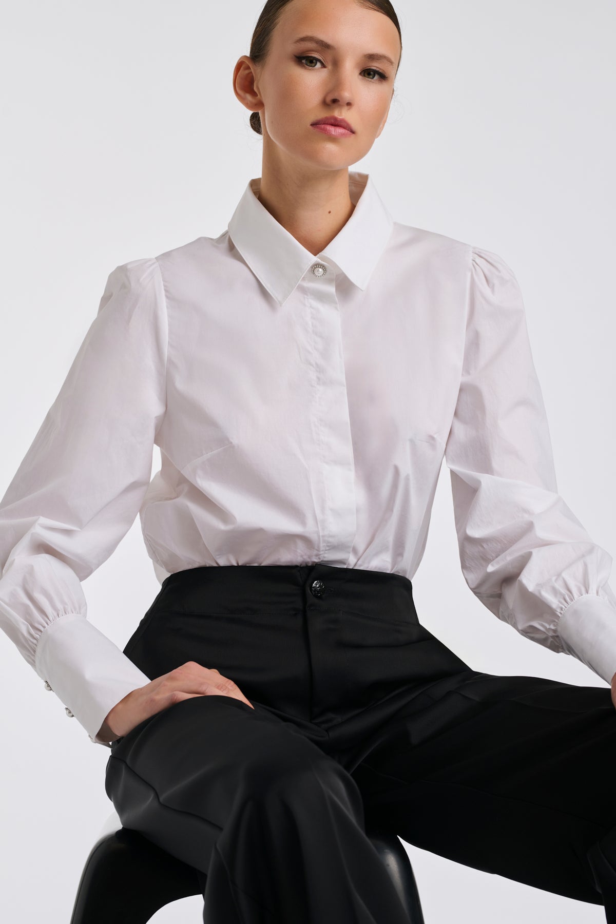 Chemise en popeline