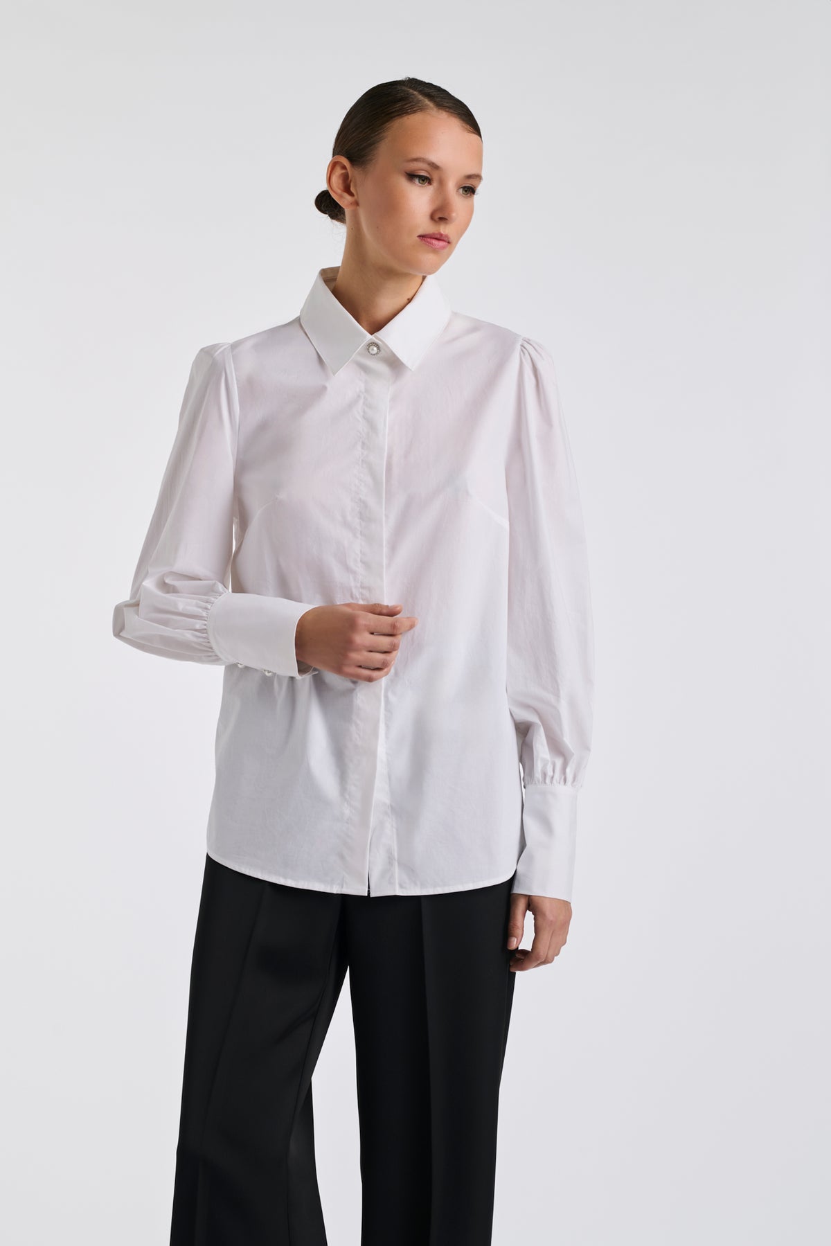 Chemise en popeline