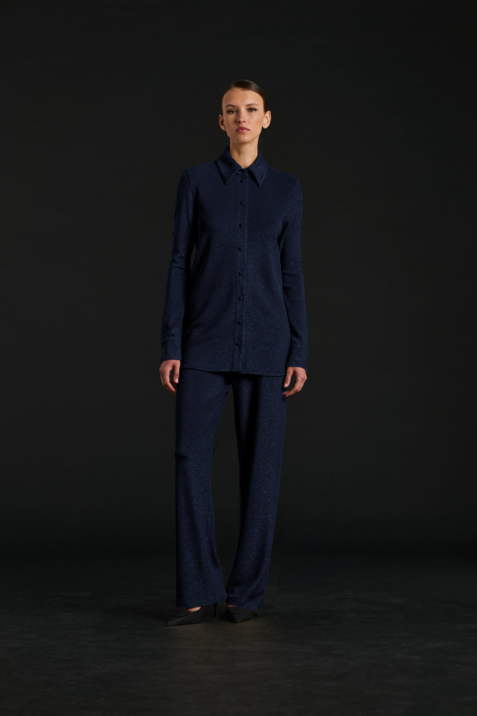 Chemise en jersey irisé