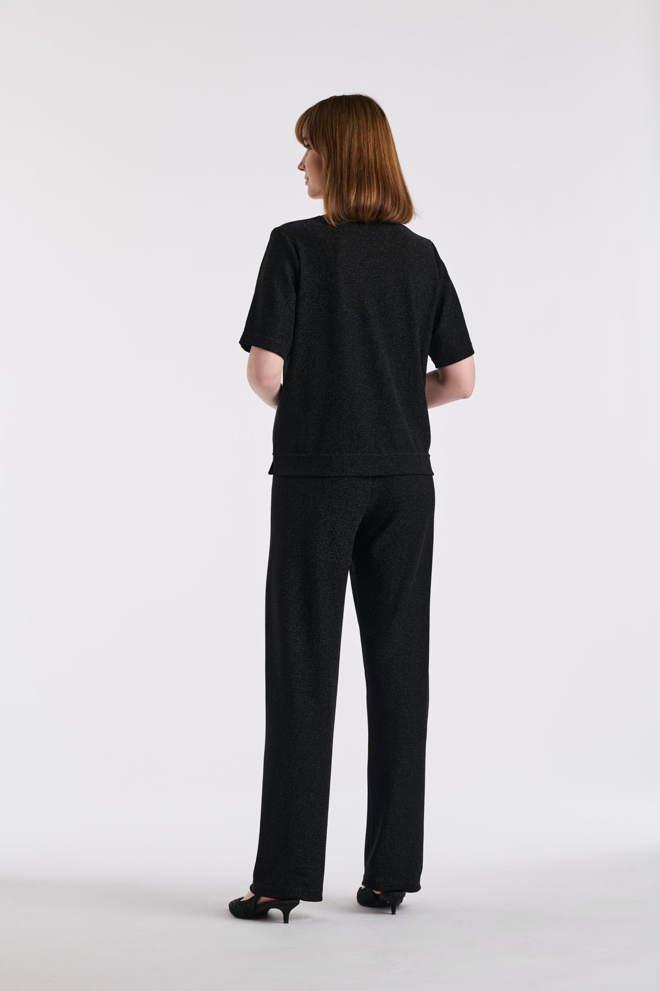 Lurex jersey T-shirt