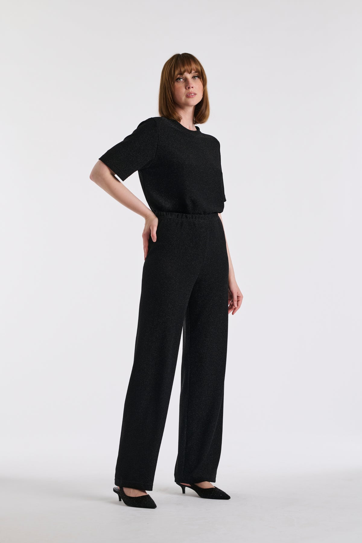 T-shirt en jersey lurex