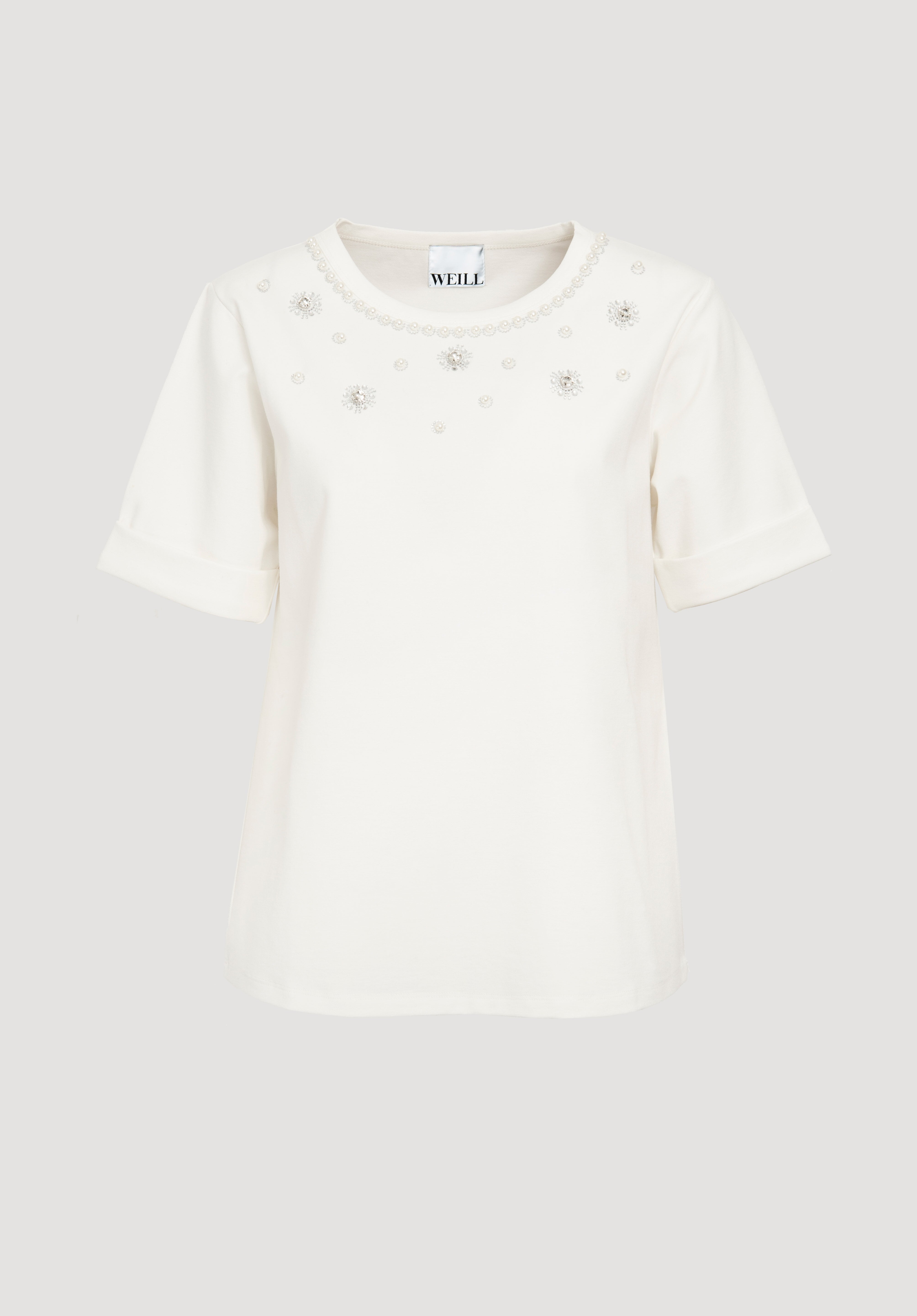 T-shirt bijoux et perles