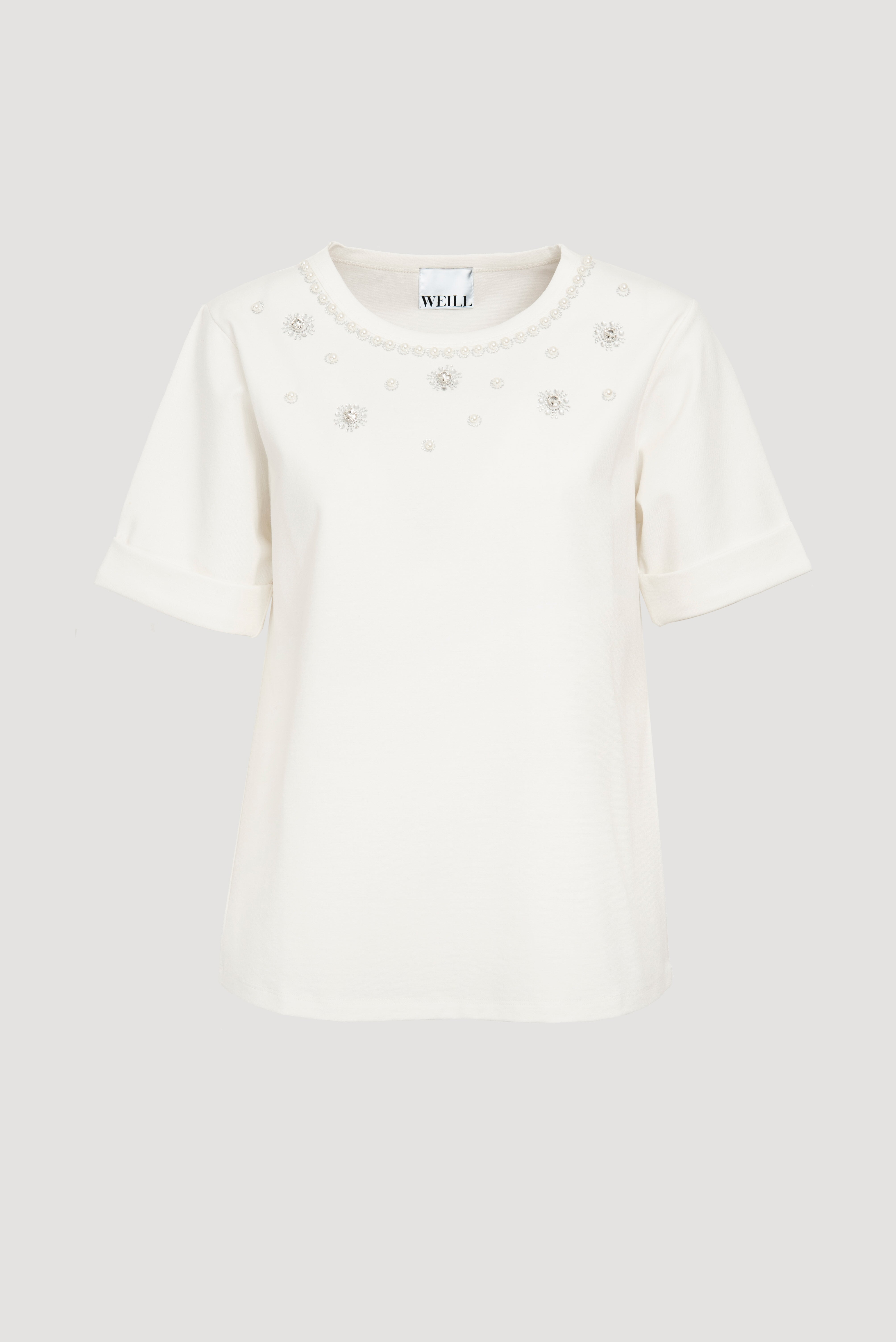 T-shirt bijoux et perles
