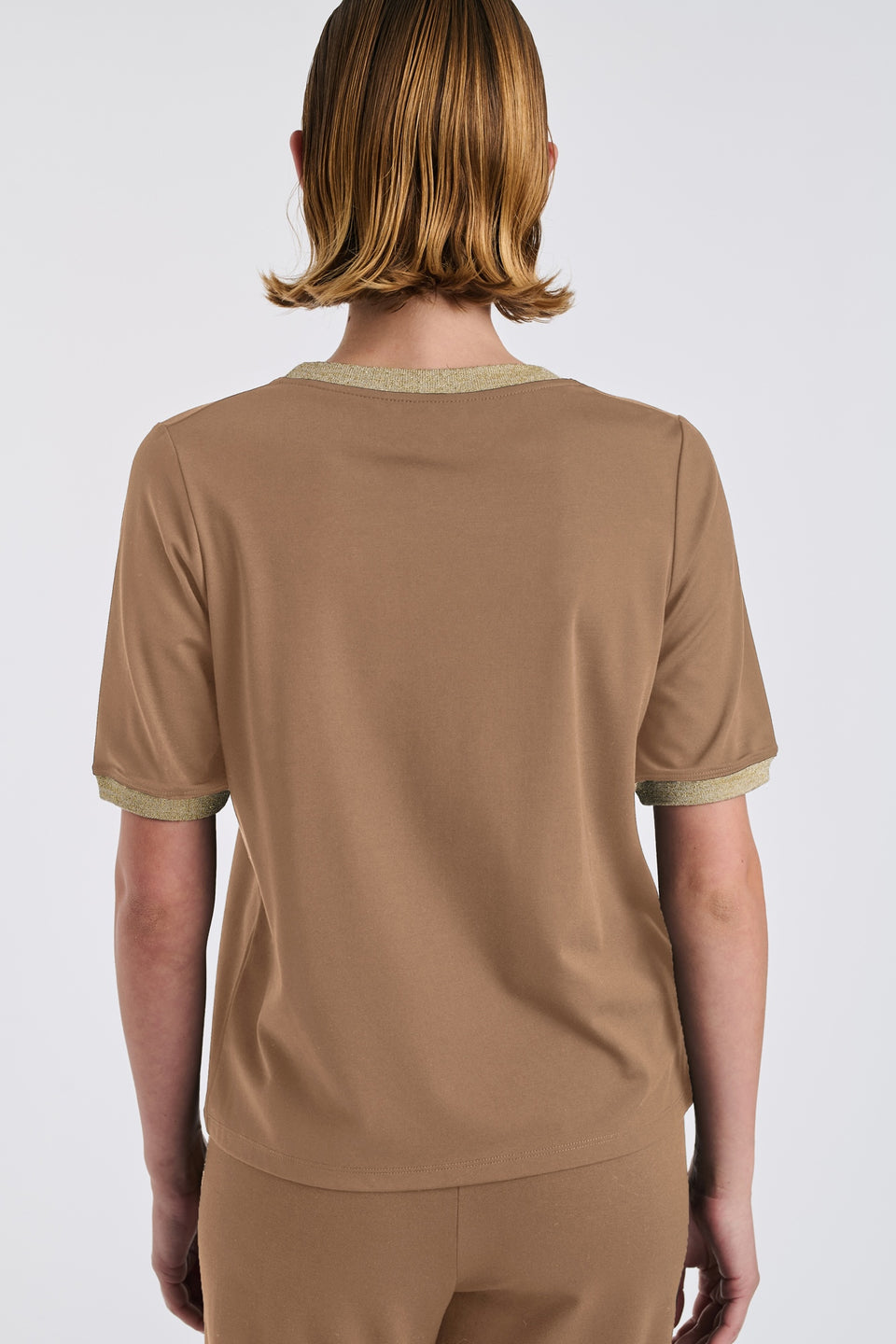 T-shirt logo irisé