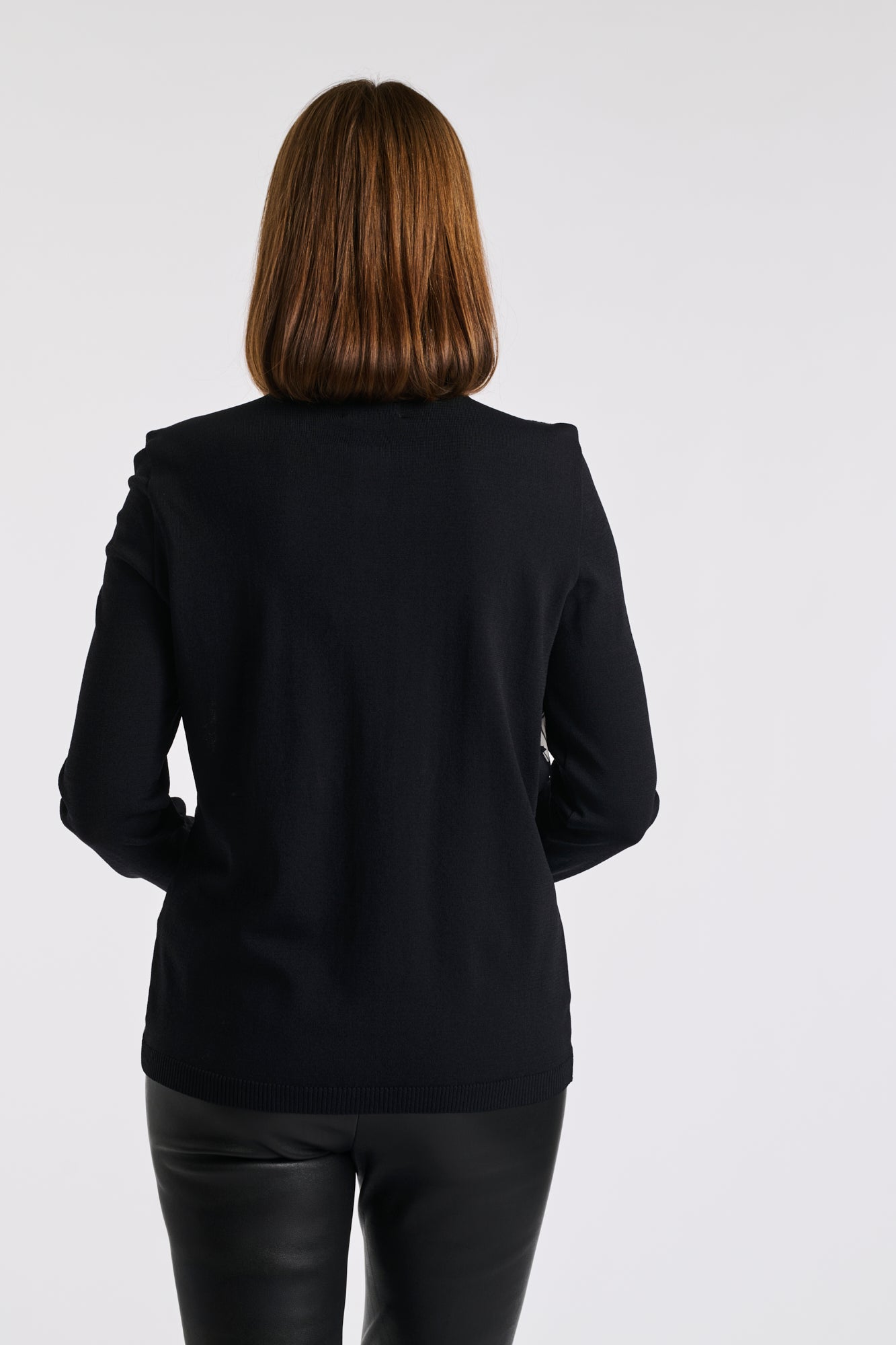 Cardigan imprimé paris bimatière en soie