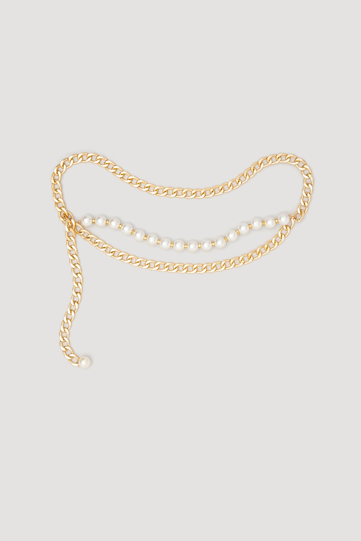 Ceinture chaine et perle