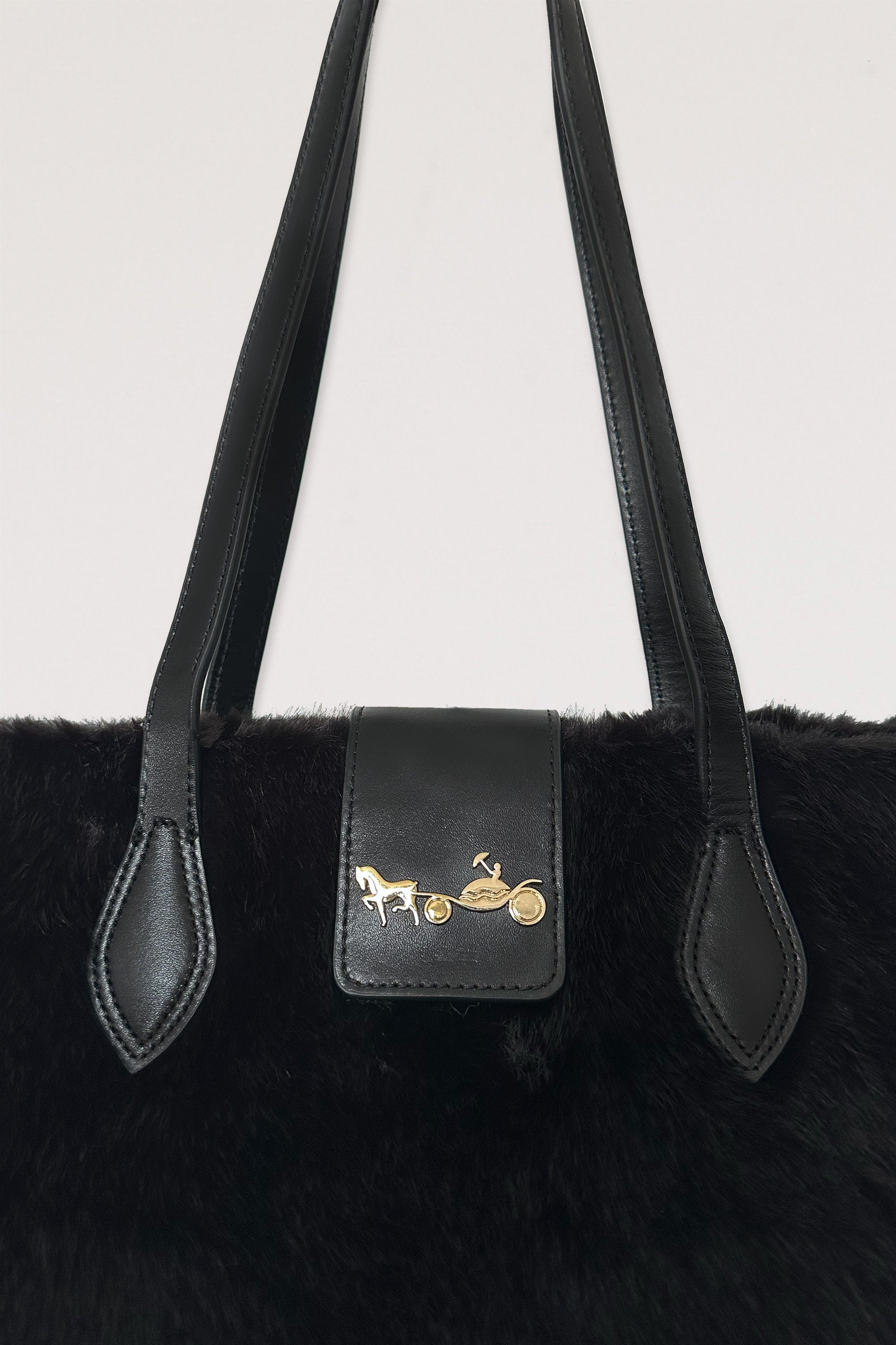 Cabas Alizée en eco-fourrure