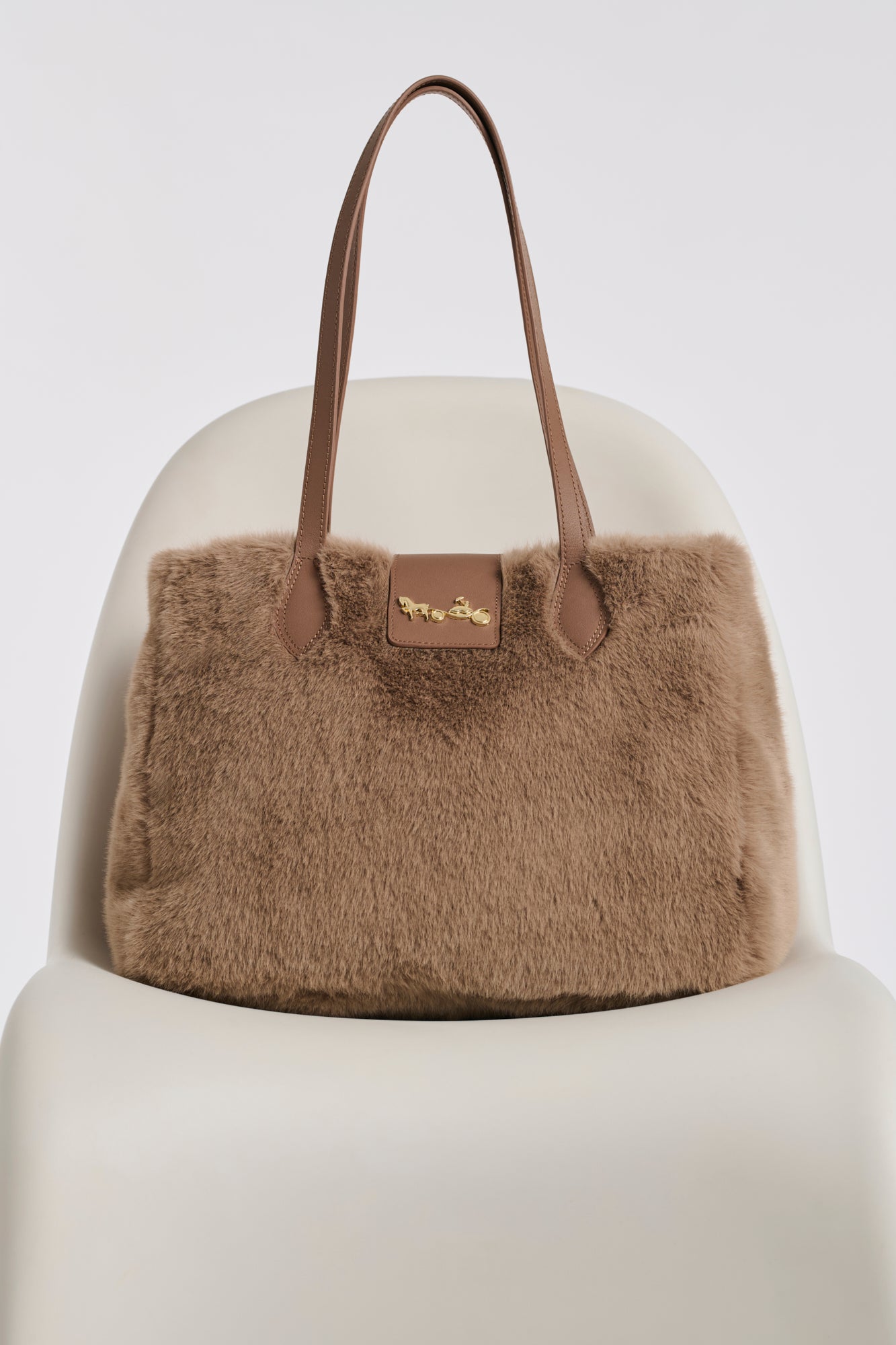 Cabas Alizée en eco-fourrure