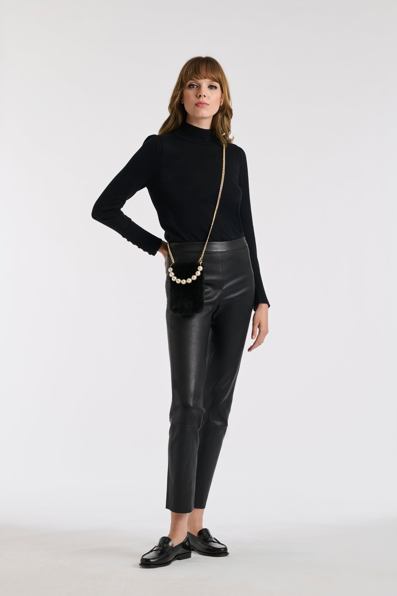 Pochette Aurore en eco-fourrure