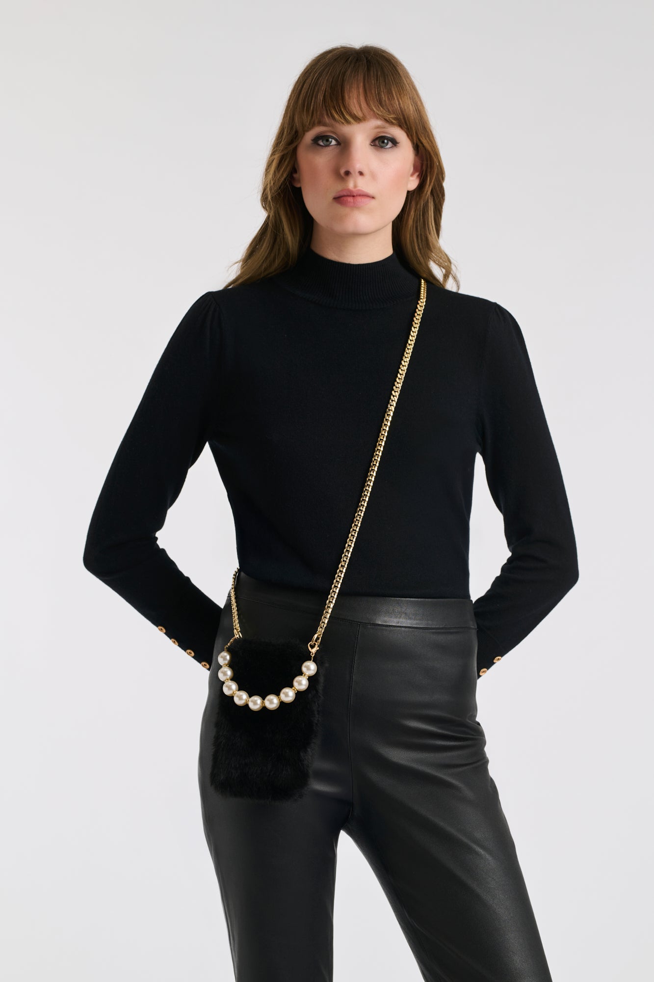 Pochette Aurore en eco-fourrure