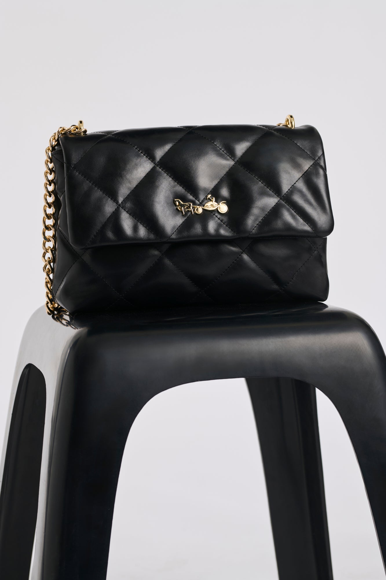 Sac Romy en cuir matelassé