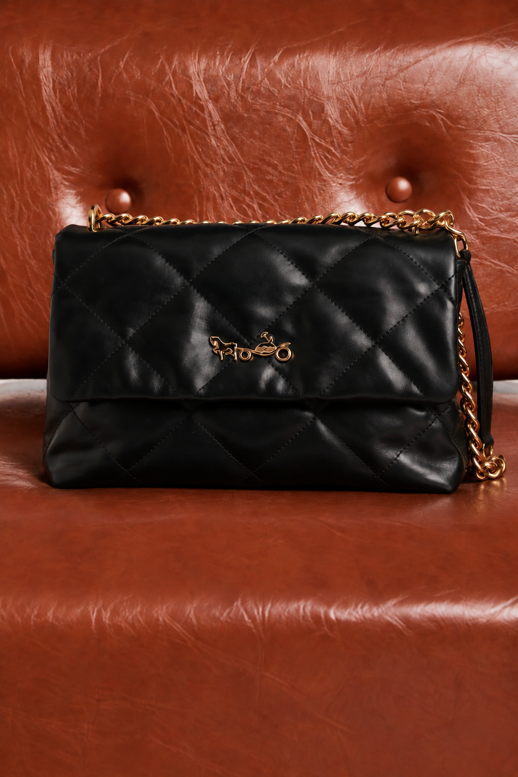 Romy quilted leather bag