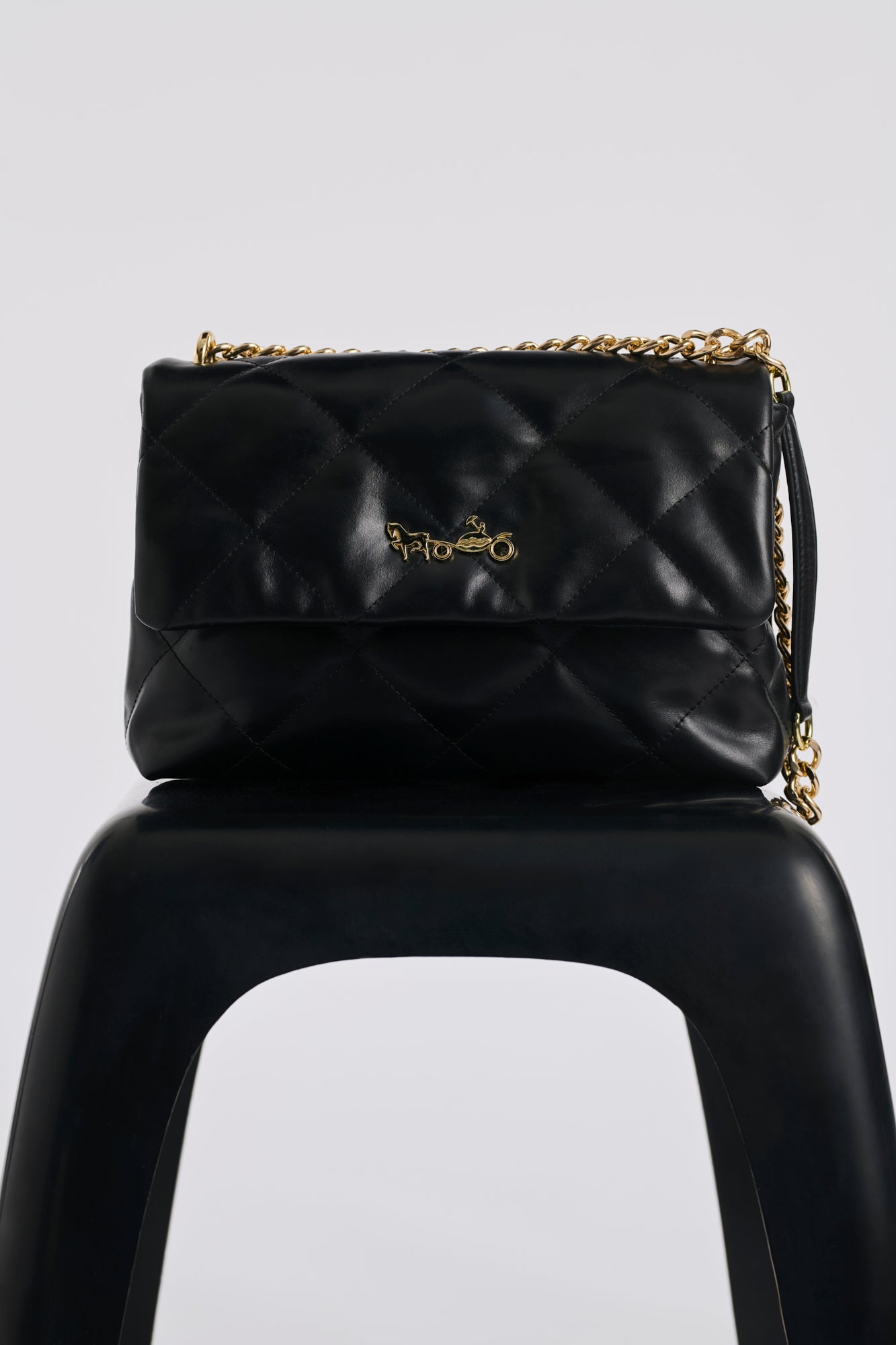 Sac Romy en cuir matelassé