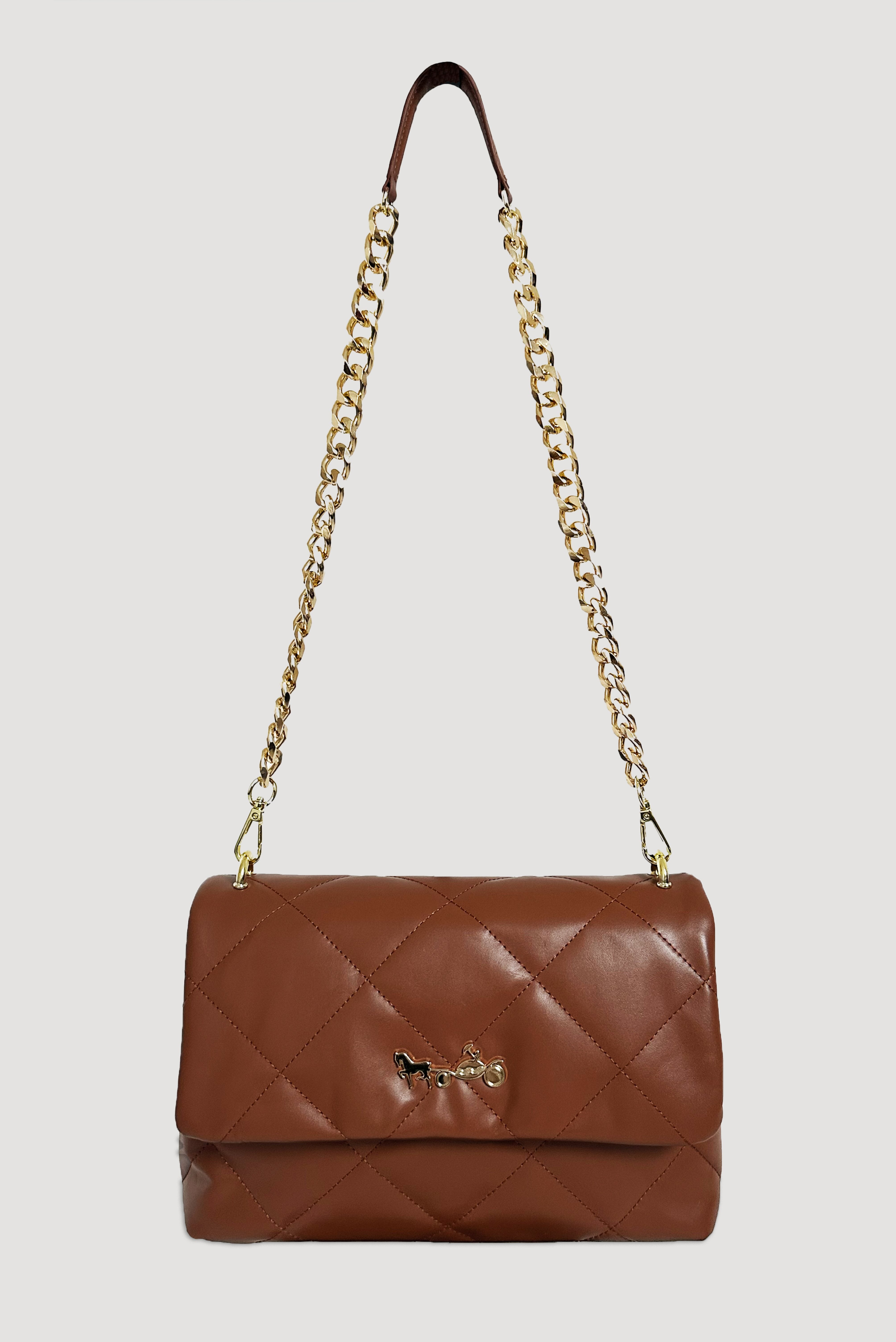 Sac Romy en cuir matelassé