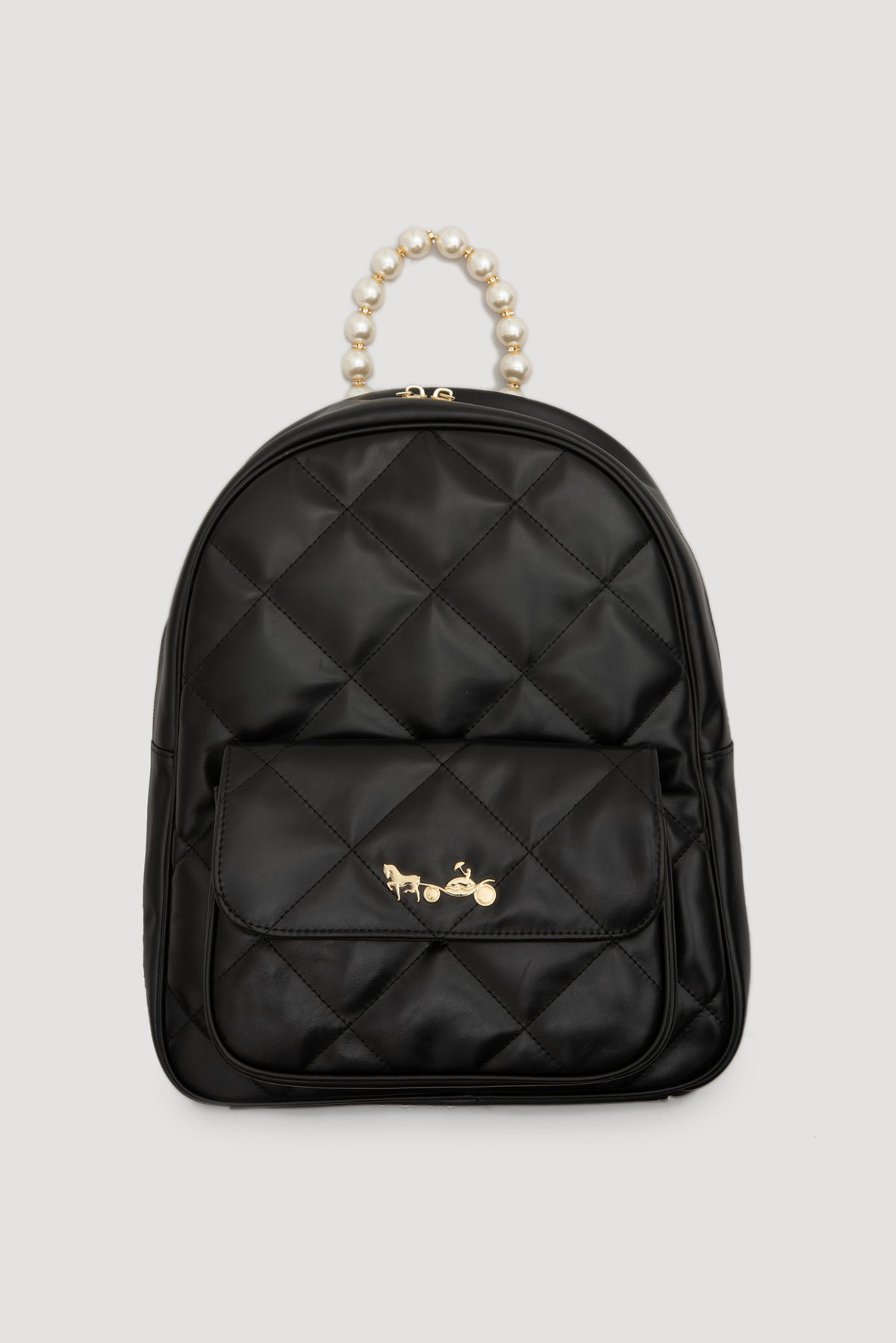 Sac à dos Léa en cuir matelassé