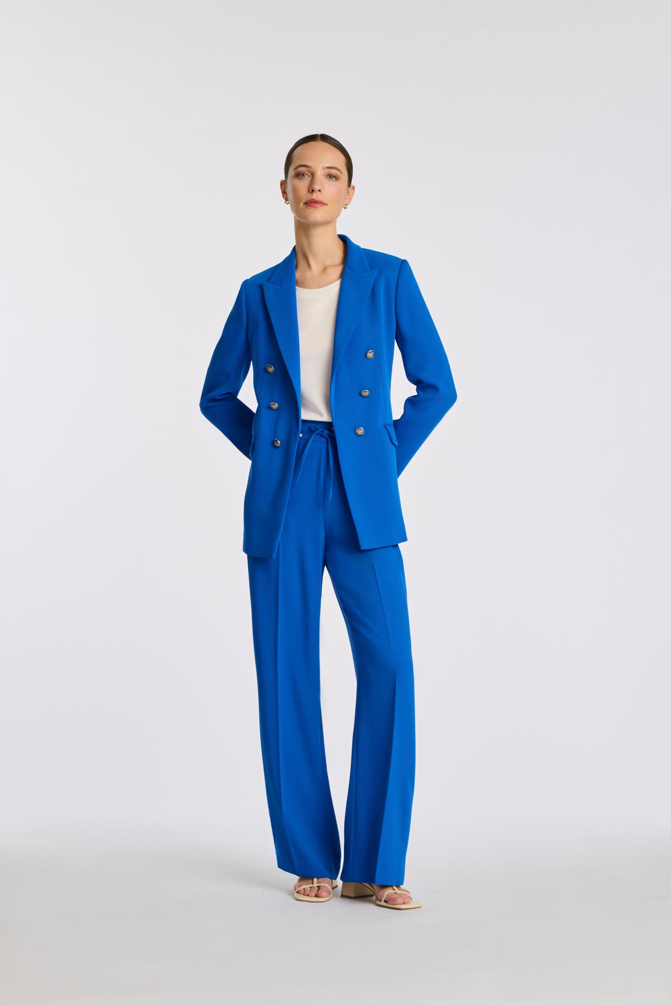 Blazer en microfibre