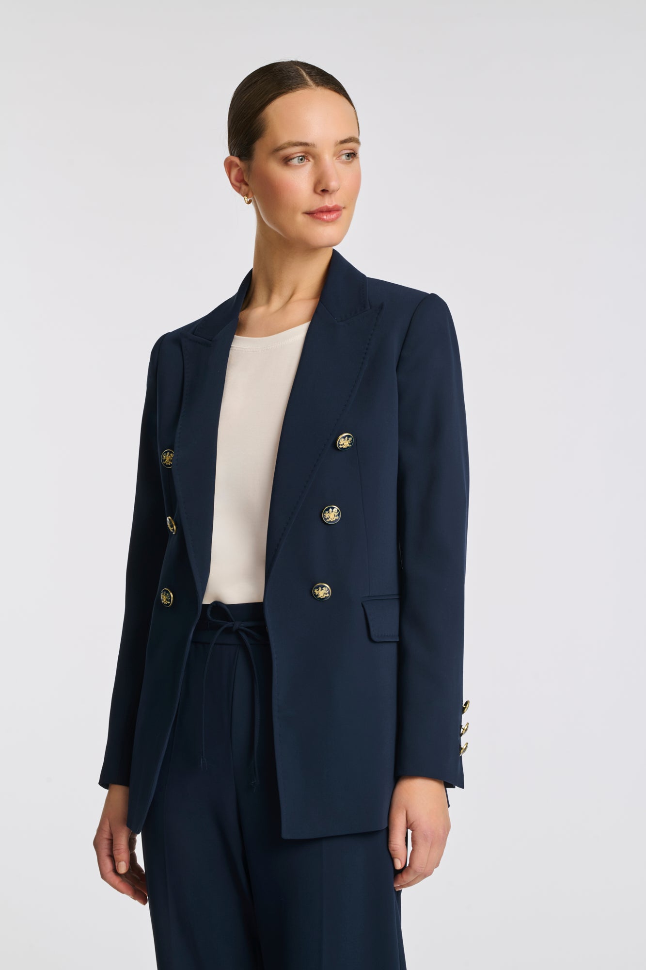 Blazer en microfibre