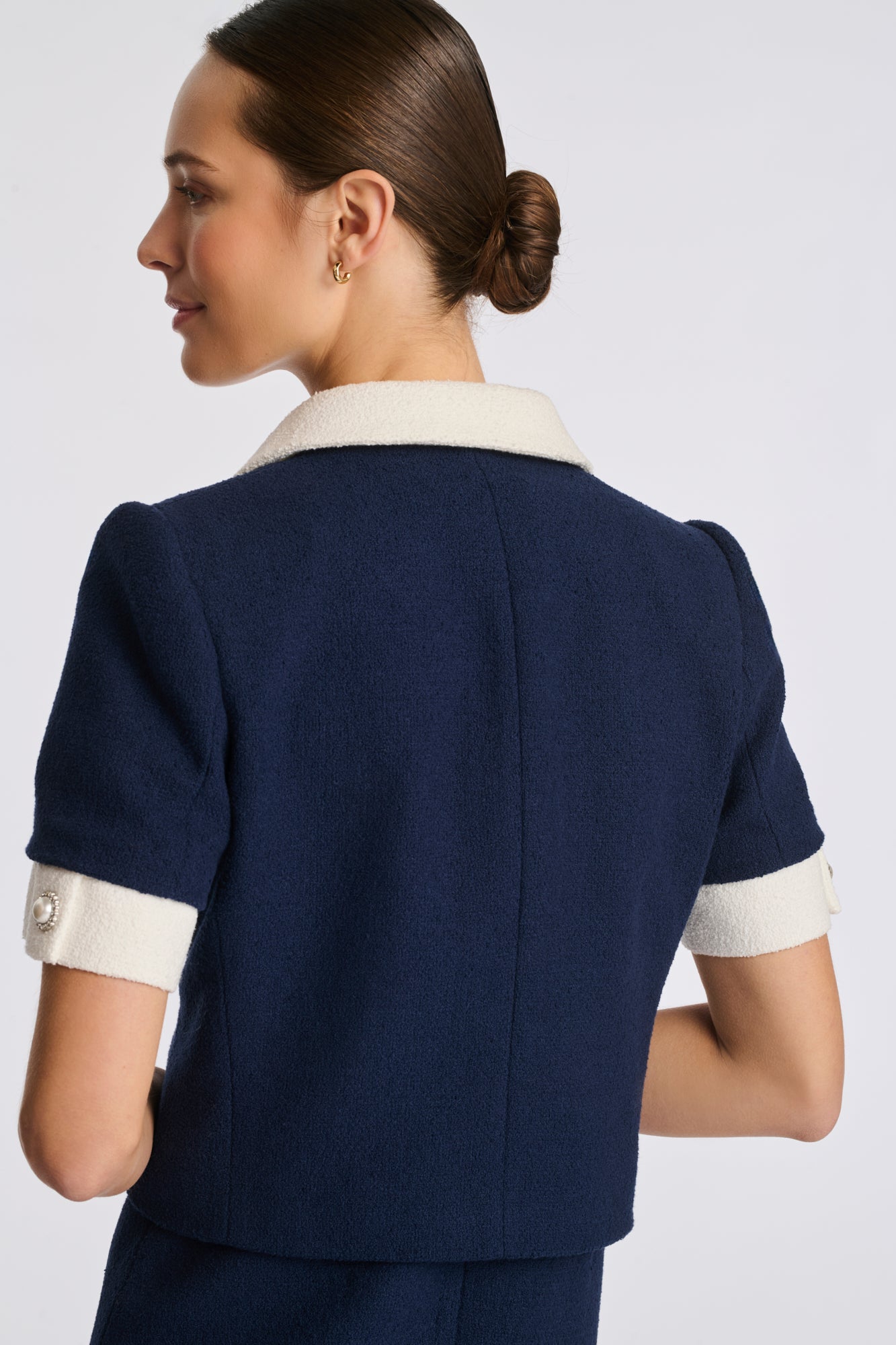 Veste en bouclette de coton