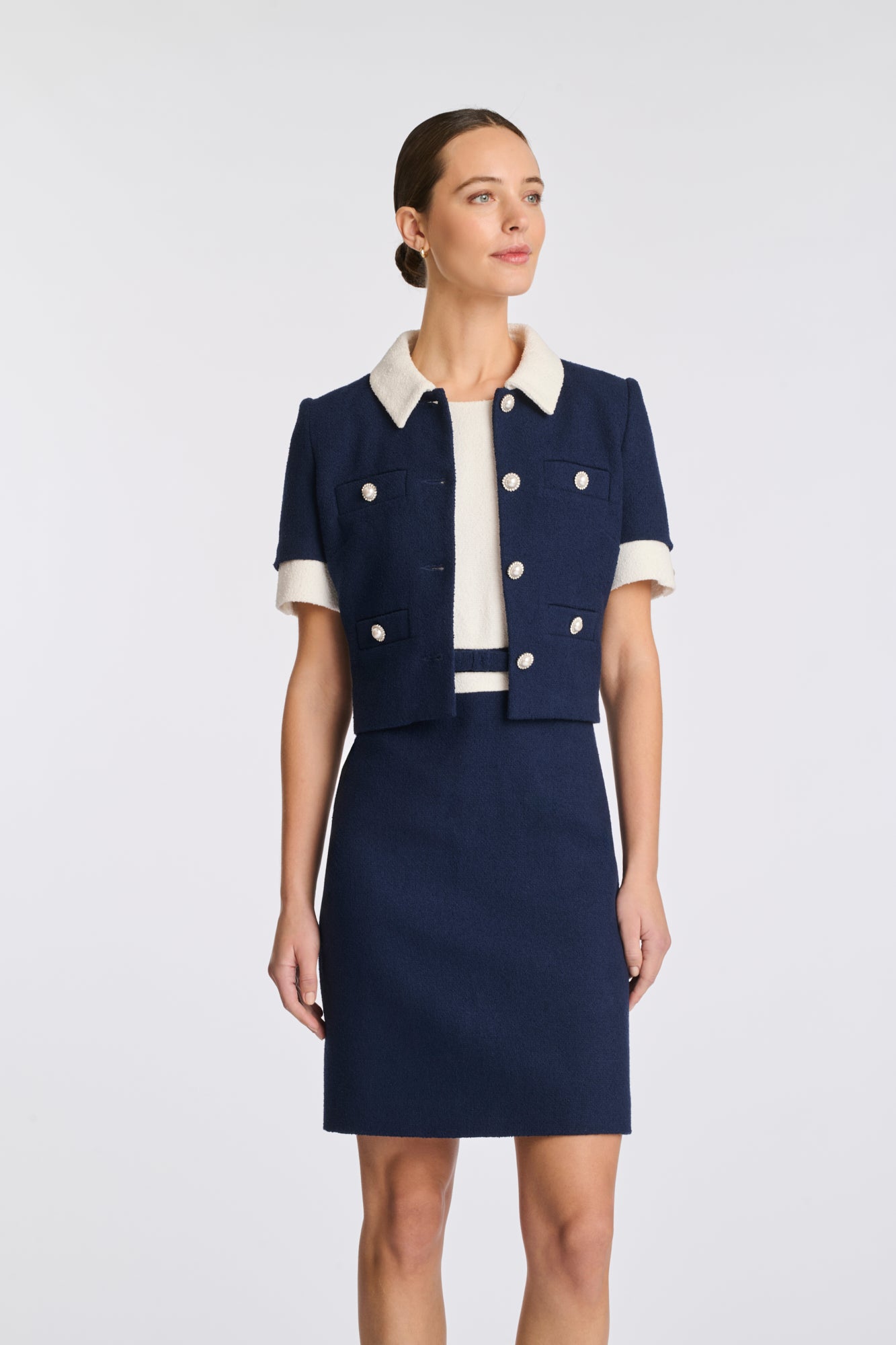 Veste en bouclette de coton