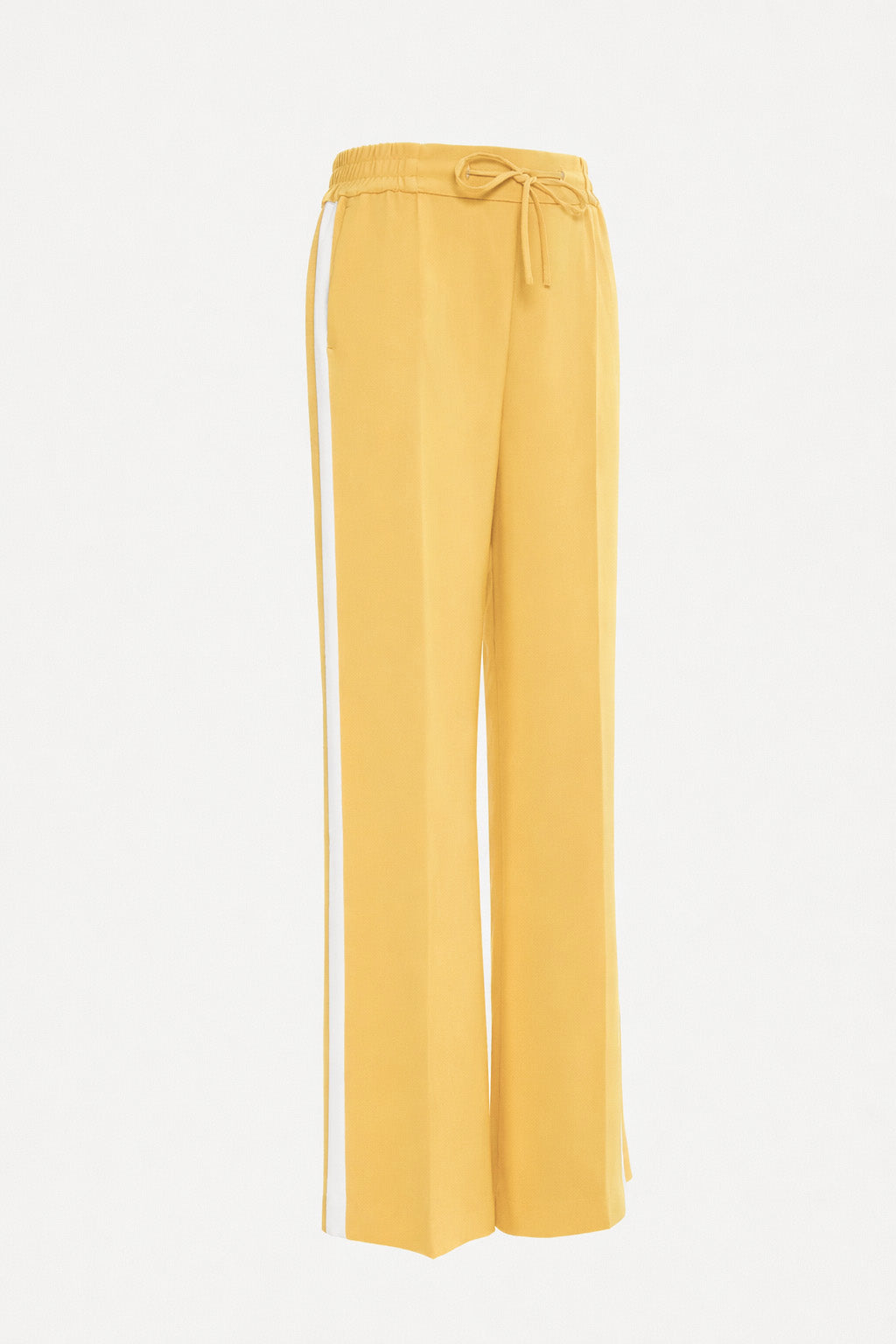 Pantalon élastiqué à bandes