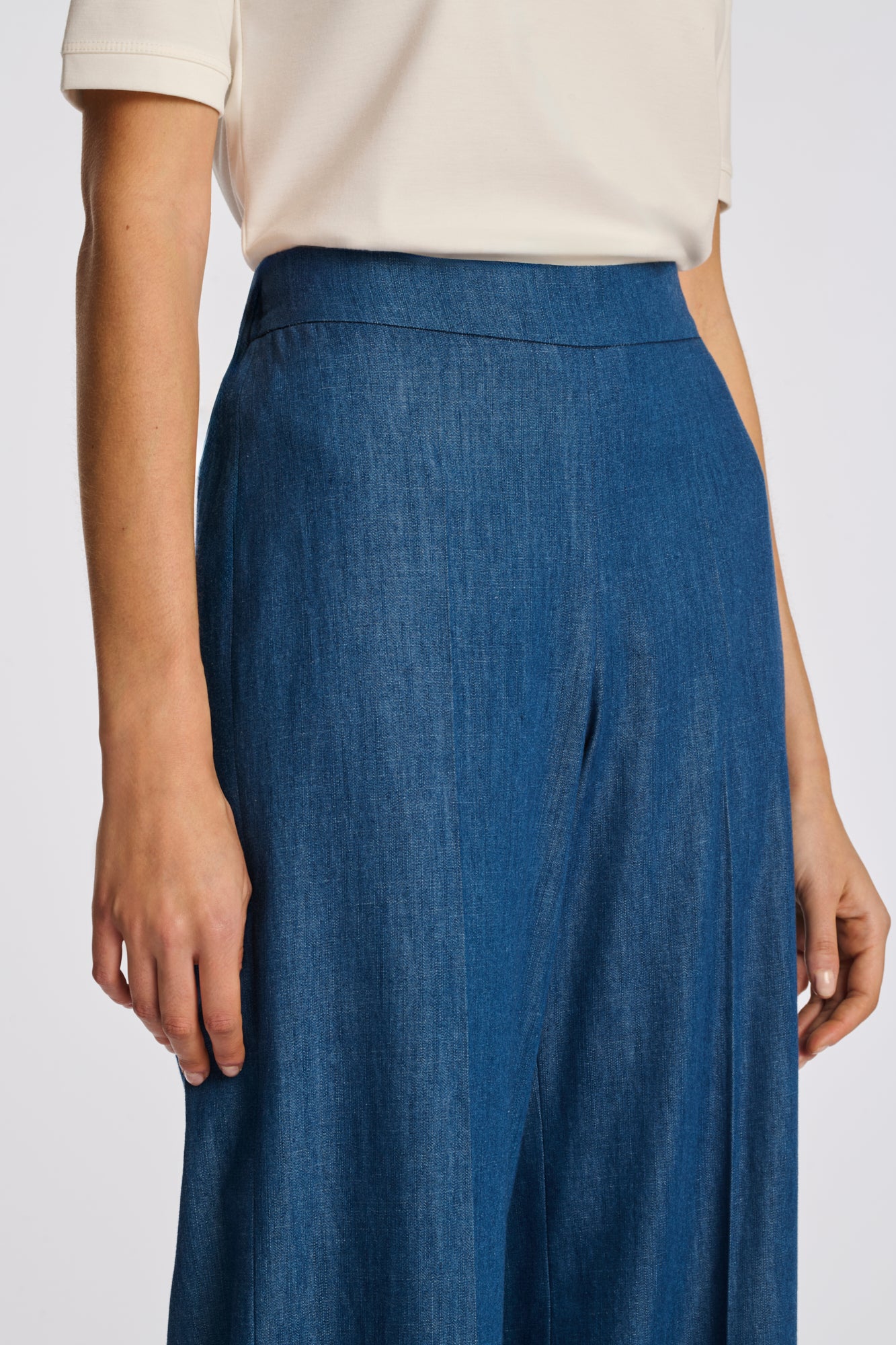 Pantalon en denim fluide