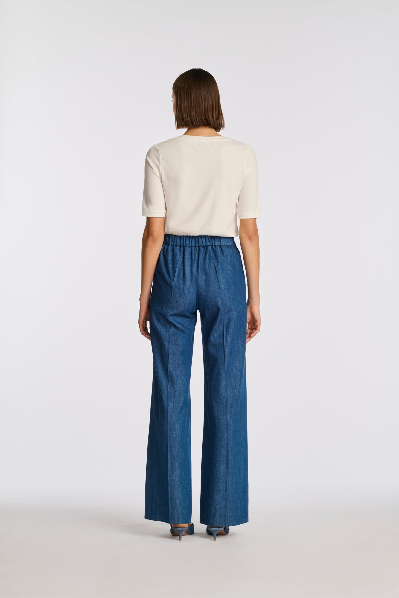 Pantalon en denim fluide