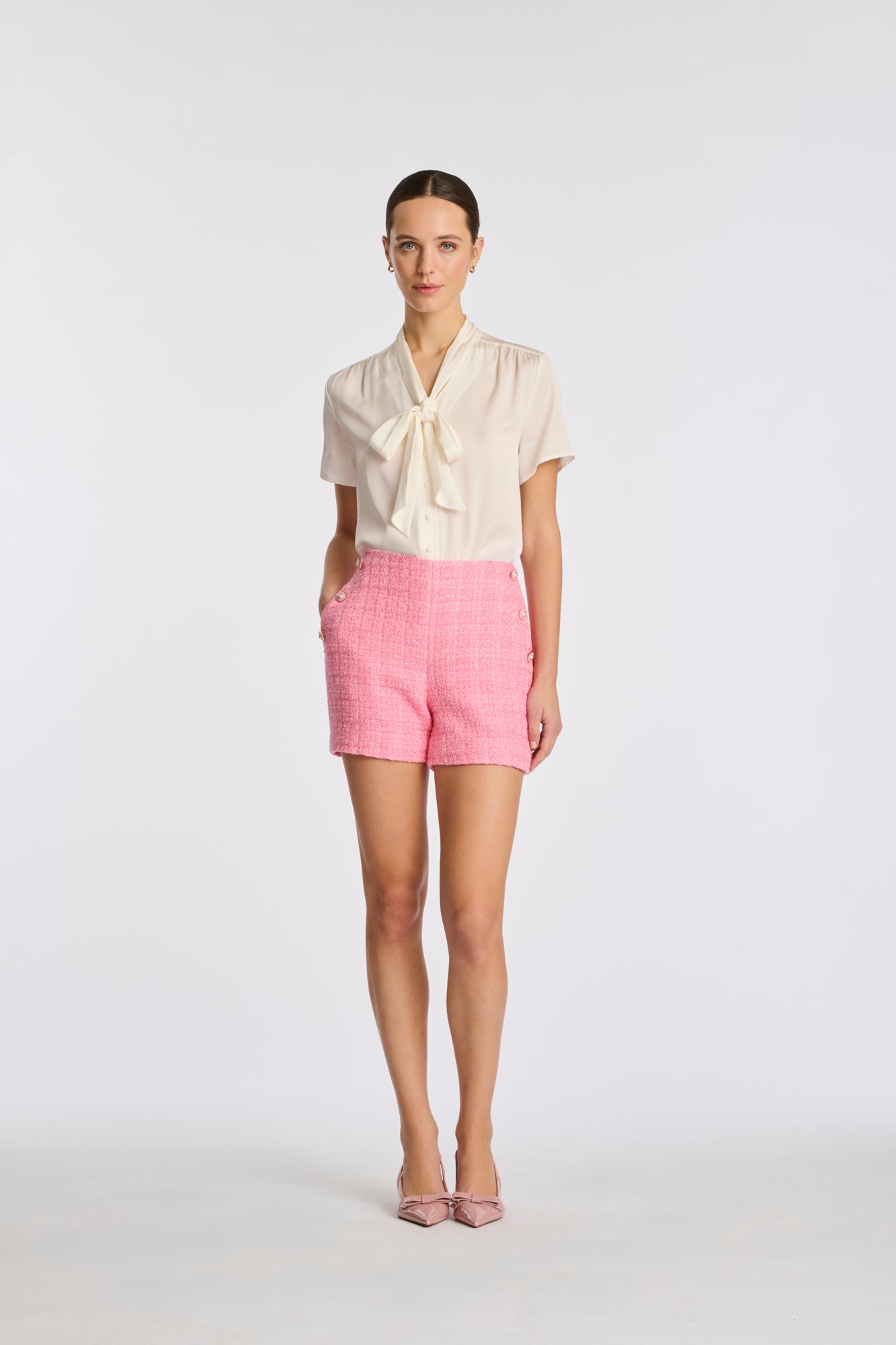 Tweed shorts