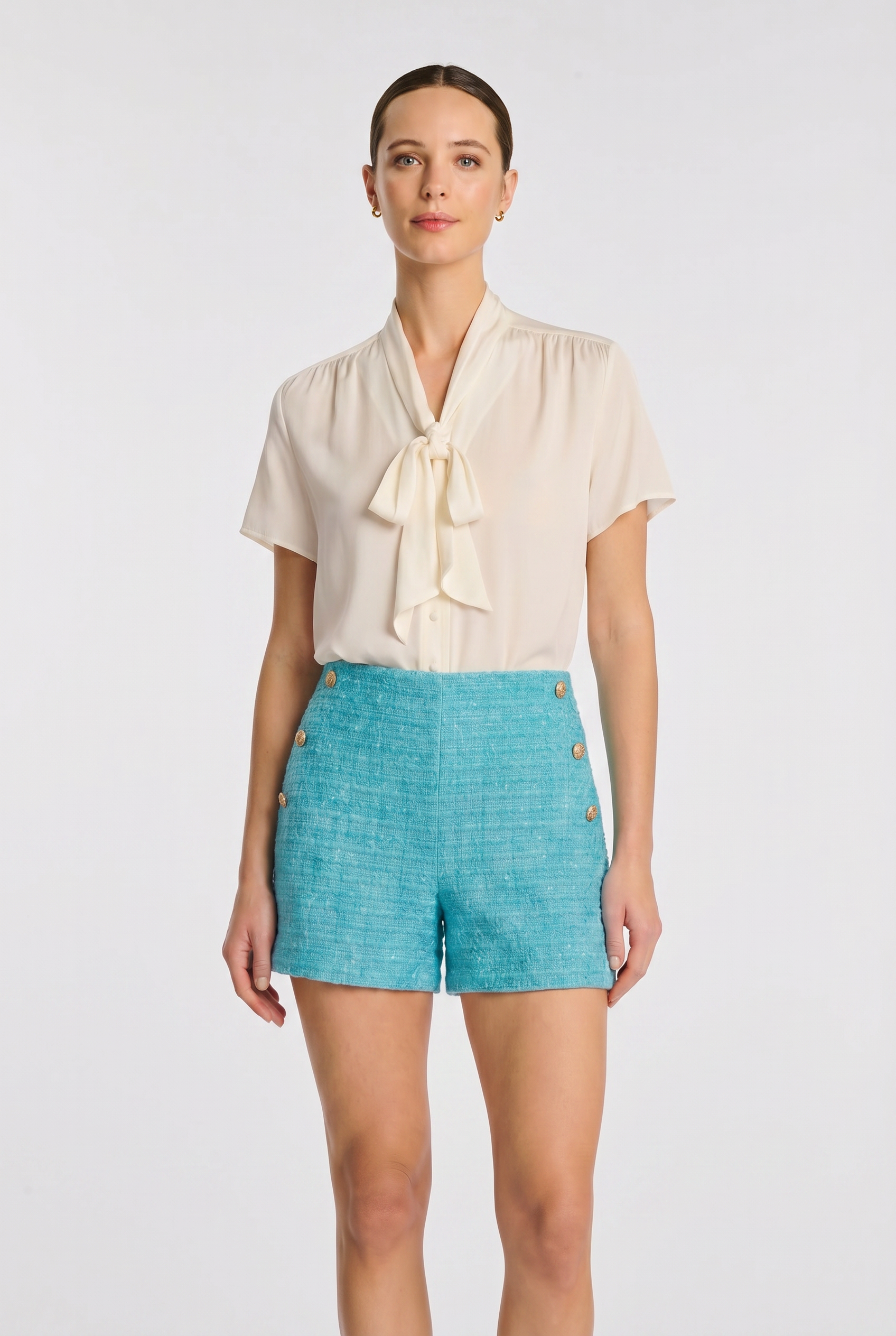 Tweed shorts