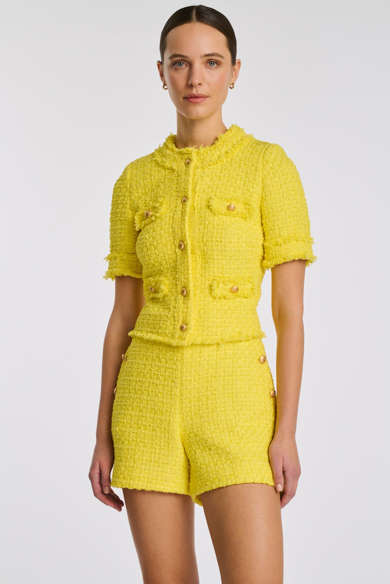 Tweed shorts
