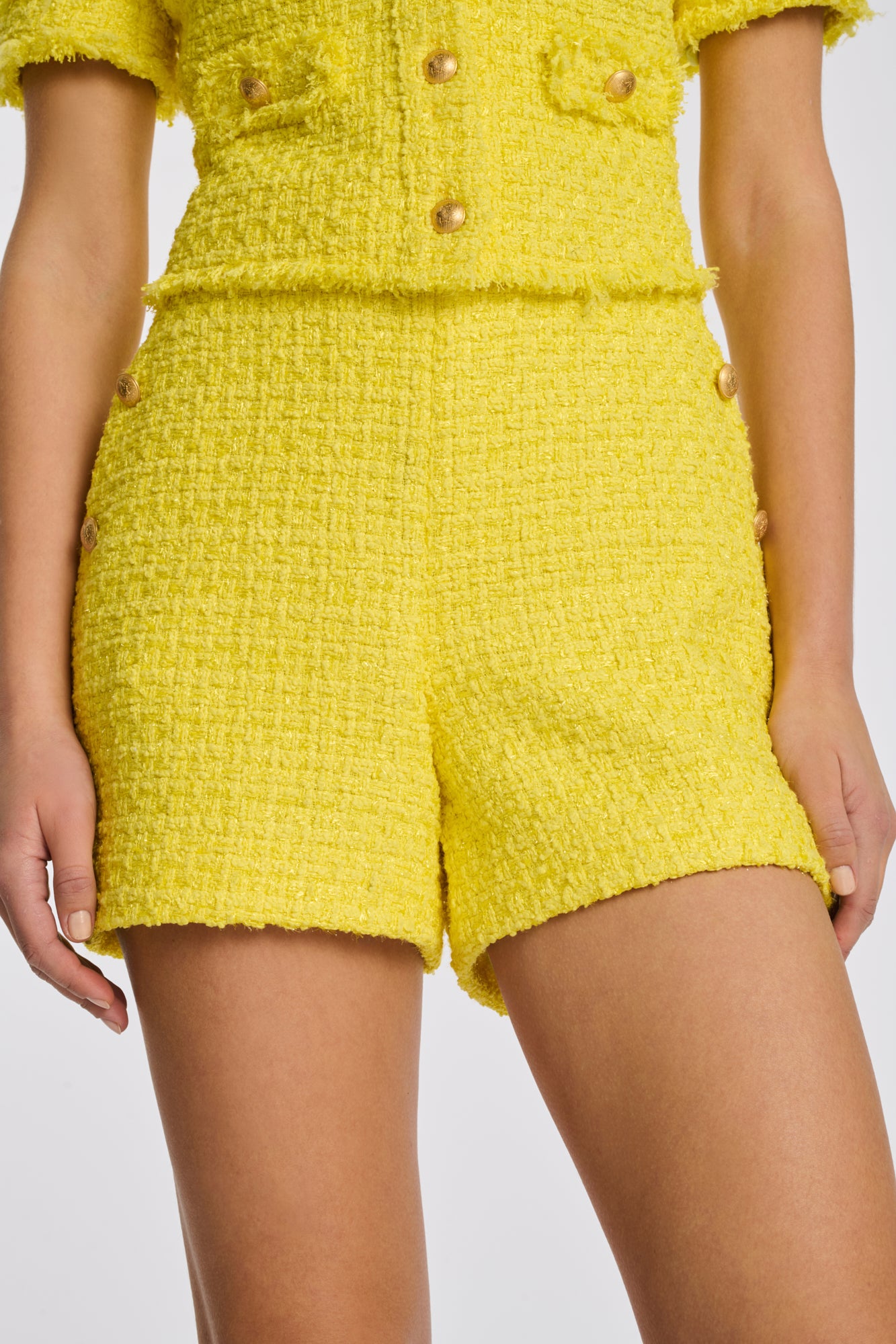 Tweed shorts