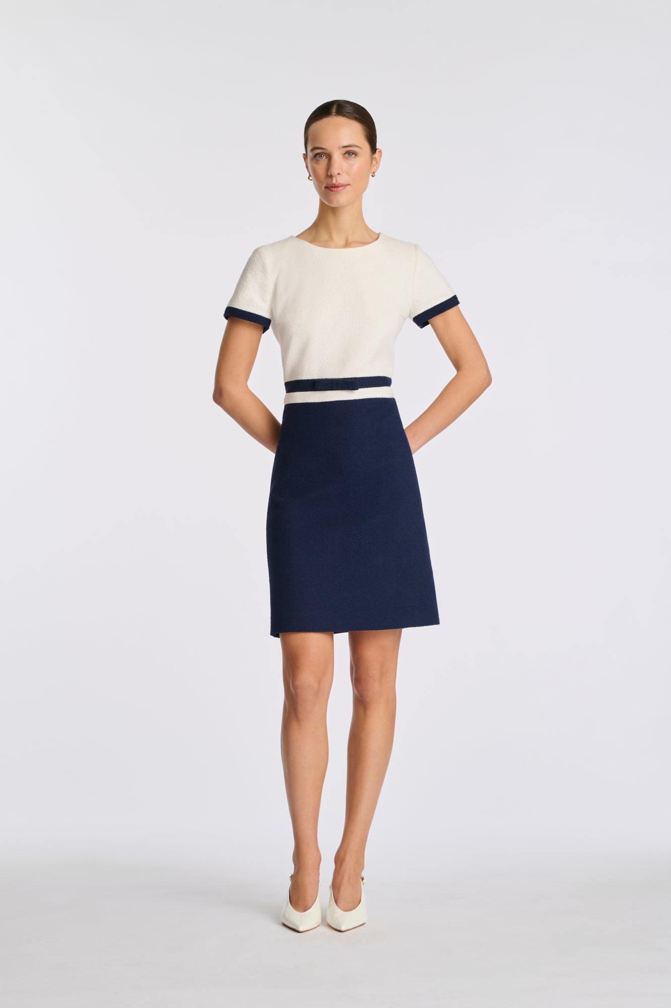 Robe en bouclette de coton