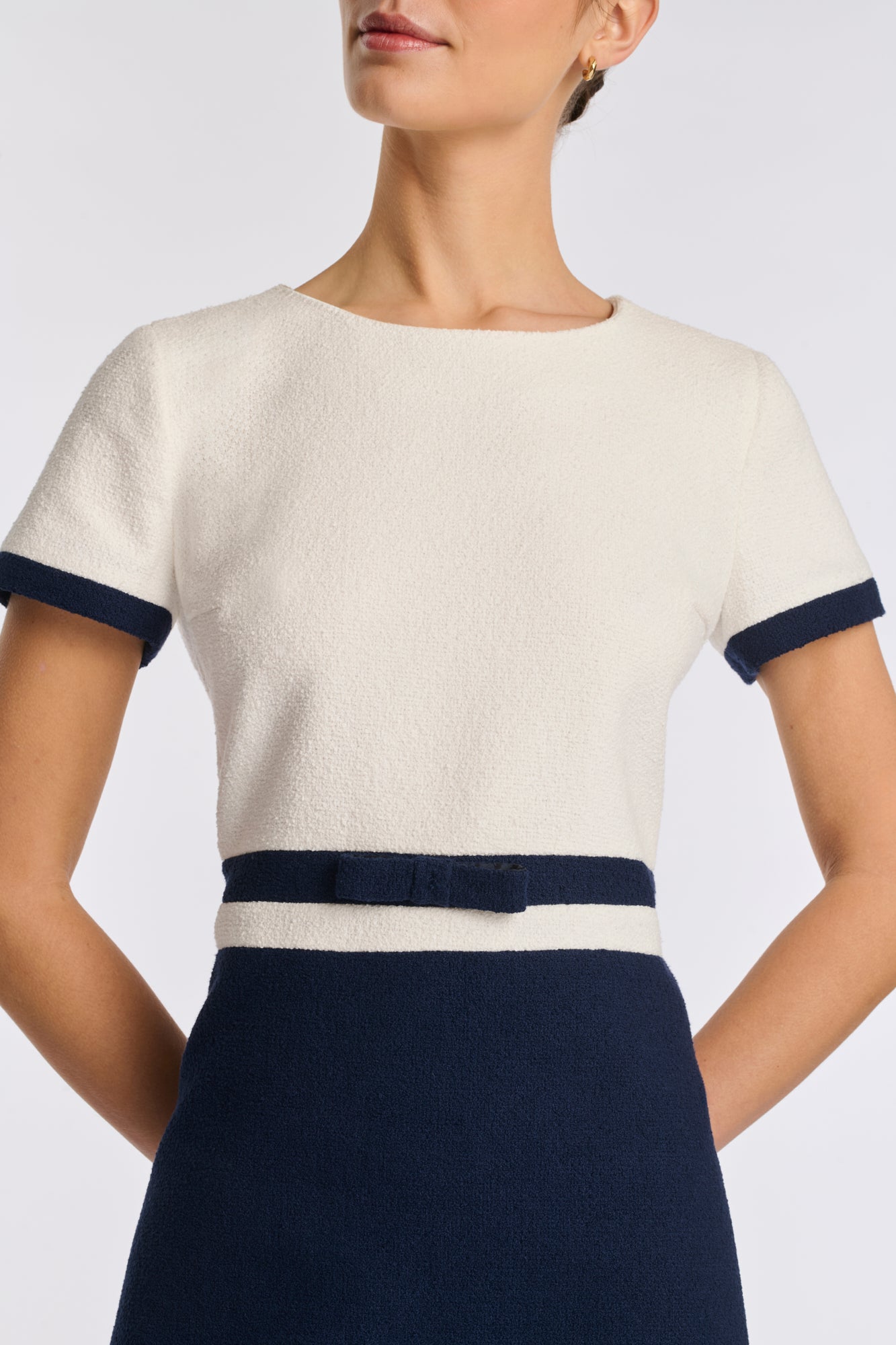 Robe en bouclette de coton